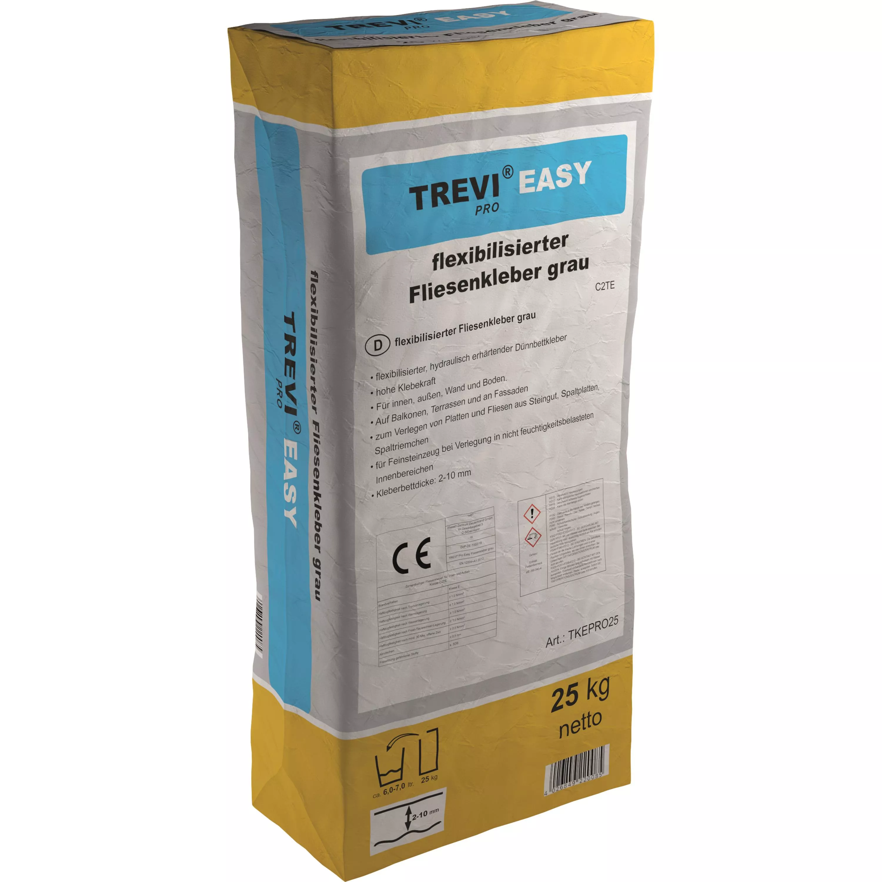 Pro Easy Tegellijm Voor Aardewerk & Porselein (25KG) Pro Easy Tegellijm Voor Aardewerk & Porselein (25KG)