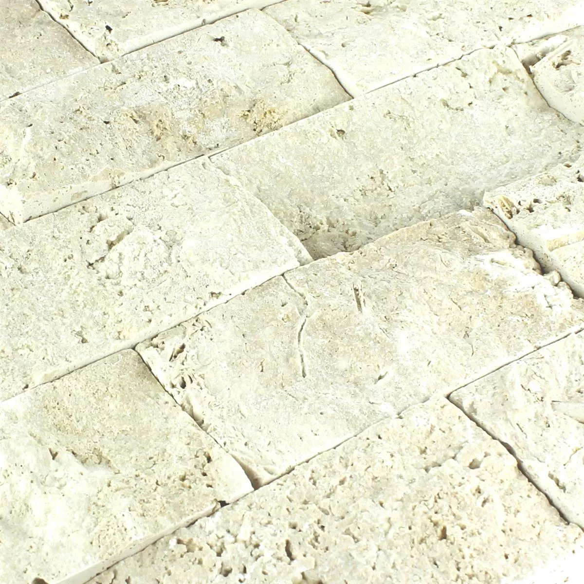 Sample Mozaïektegel Natuursteen 3D Chiaro Brick