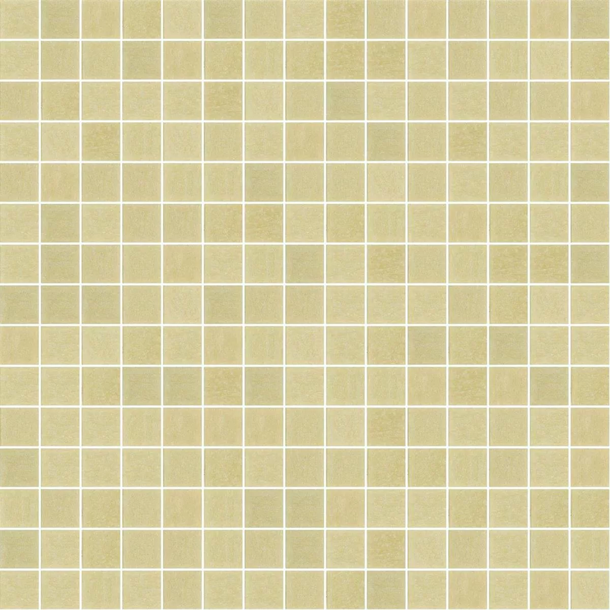 Glasmozaïek Tegel Trend-Vi Vitreo 180 Zandbeige 20x20mm