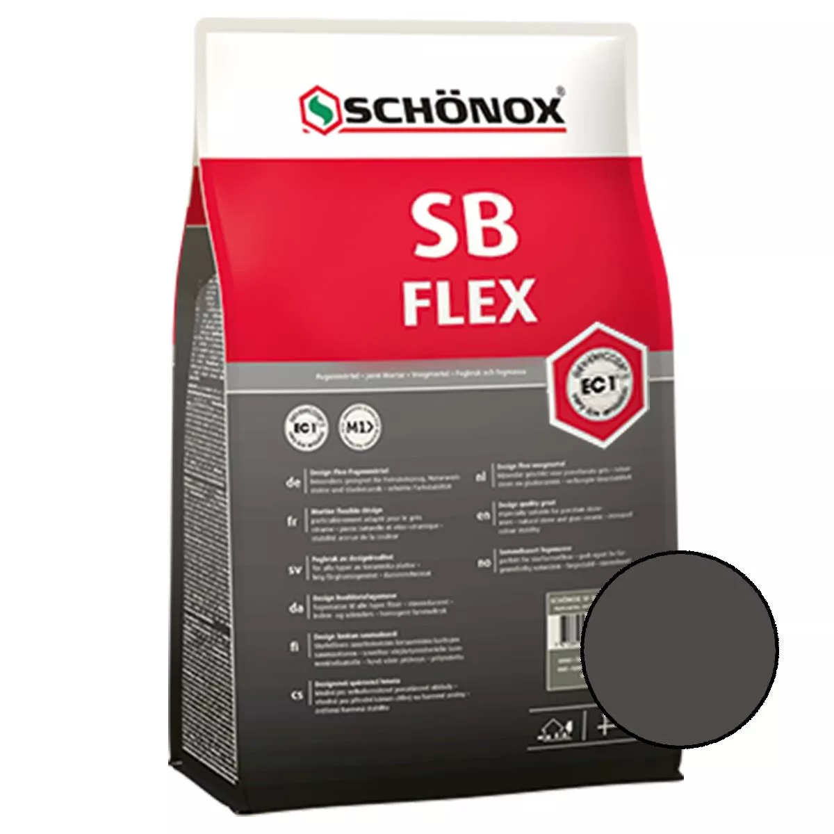 Voeg Schönox SB Flex Donkergrijs 15 Kg