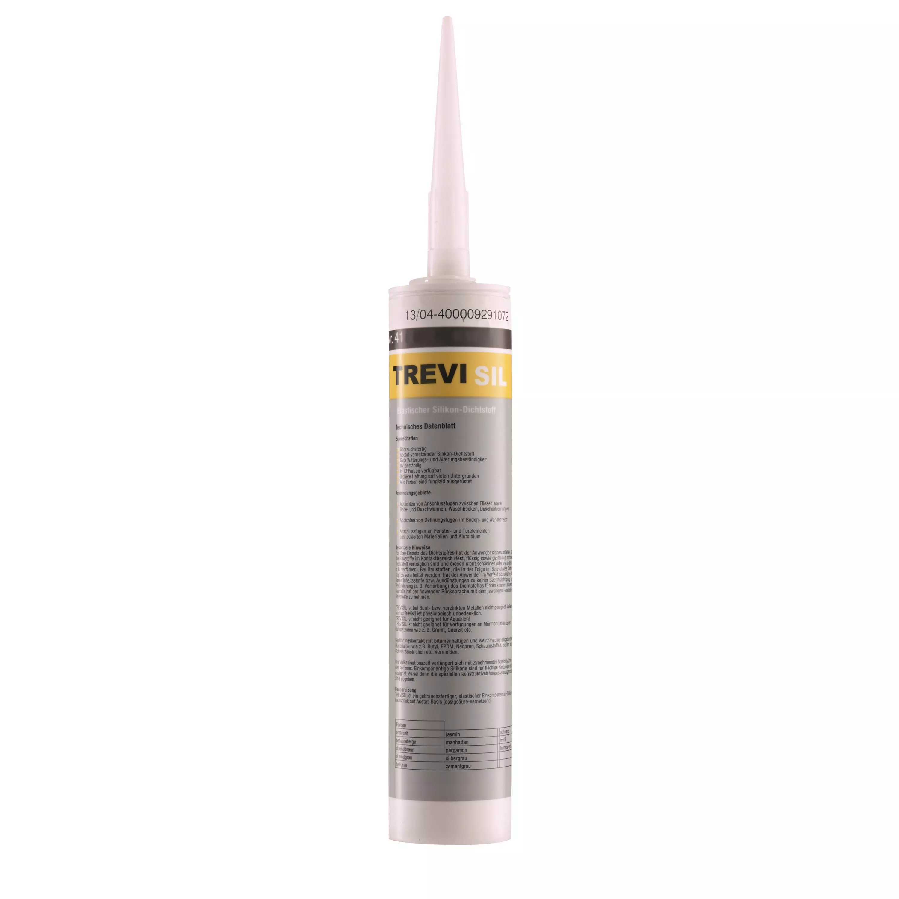 Siliconen Elastische Voegkit (300ml) Antraciet