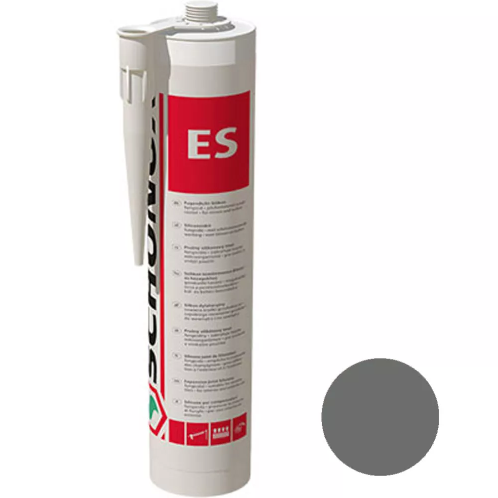 Schönox ES Donkergrijze Voegafdichting Siliconen (300ml)