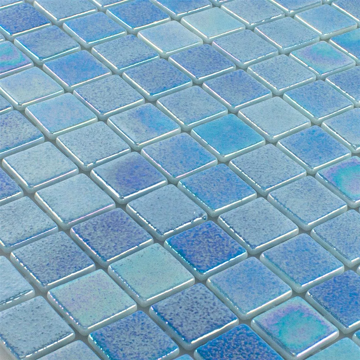 Sample Glas Zwembad Mozaïek McNeal Lichtblauw 25