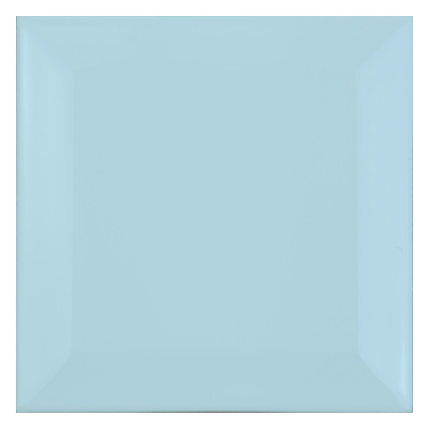 Metro tegel Blauw Mat 10x10 cm Met Facet Catarina Piscina