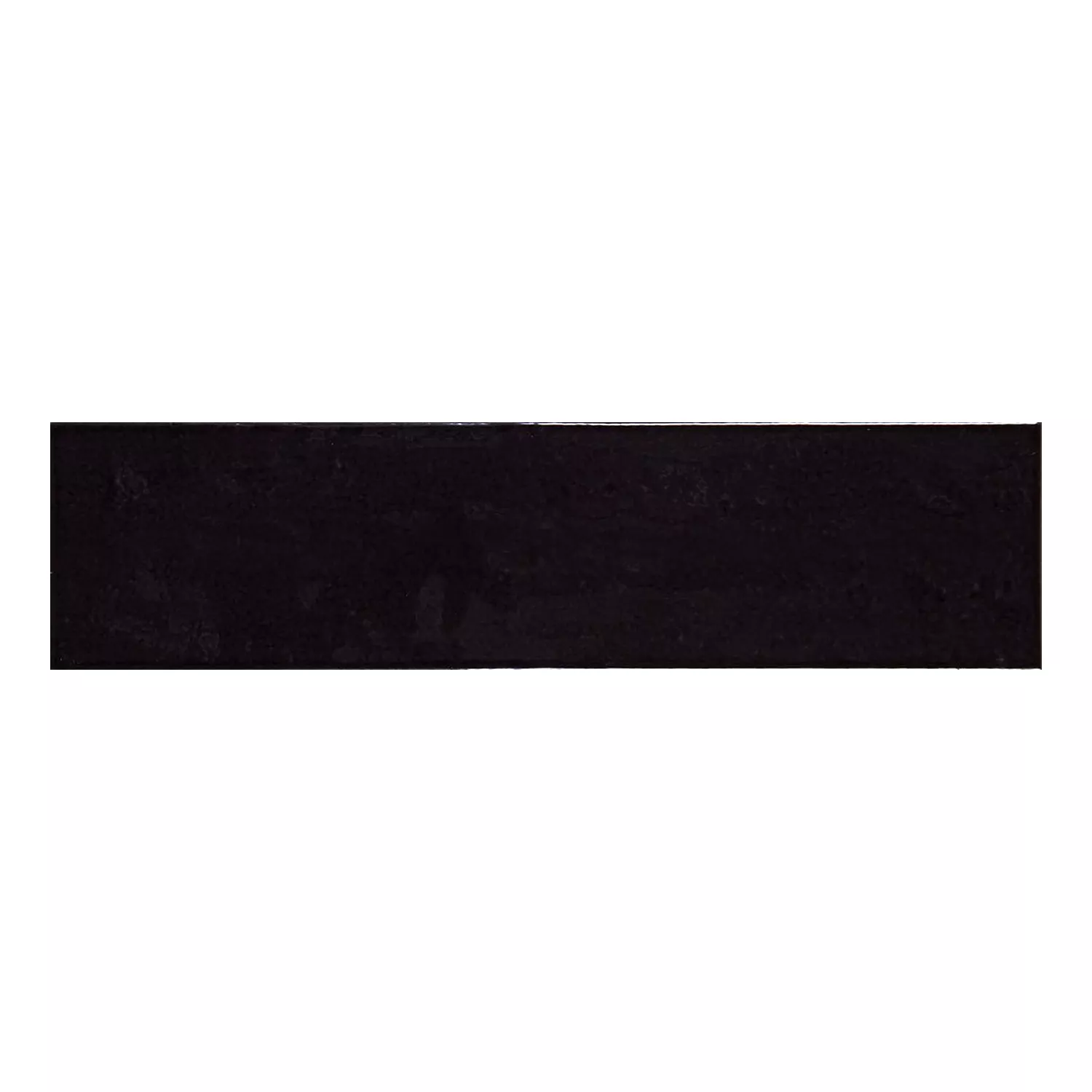 Alcacer Zwart Glanzend Rustiek 7,5x30 cm Negro