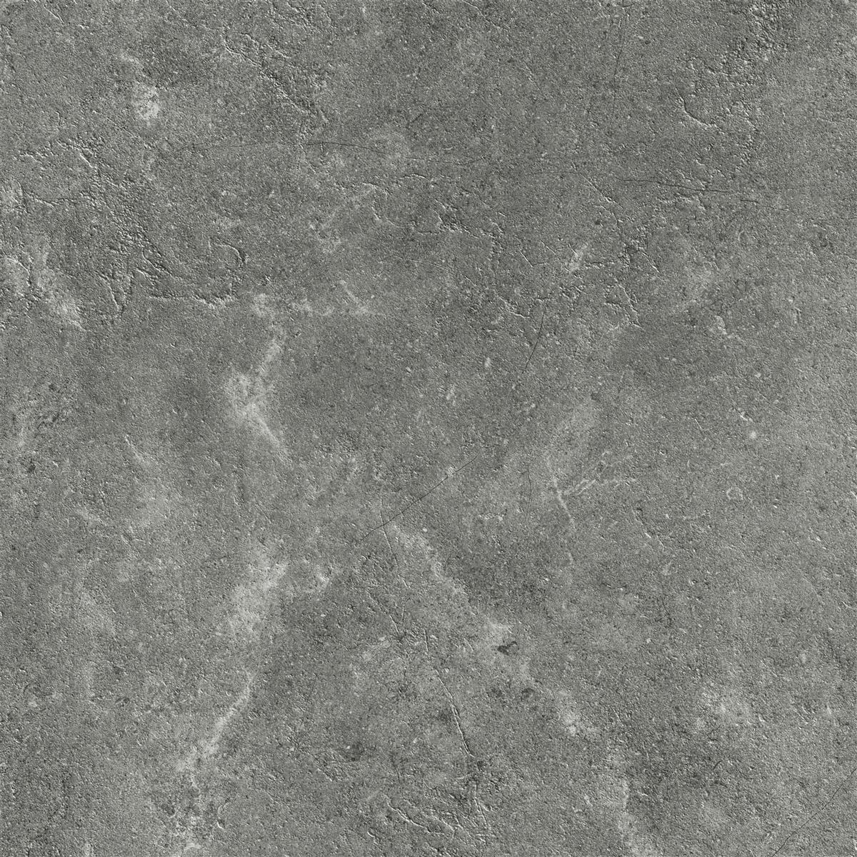 Vloertegels Bangui Steen Optiek 60x60cm Donkergrijs