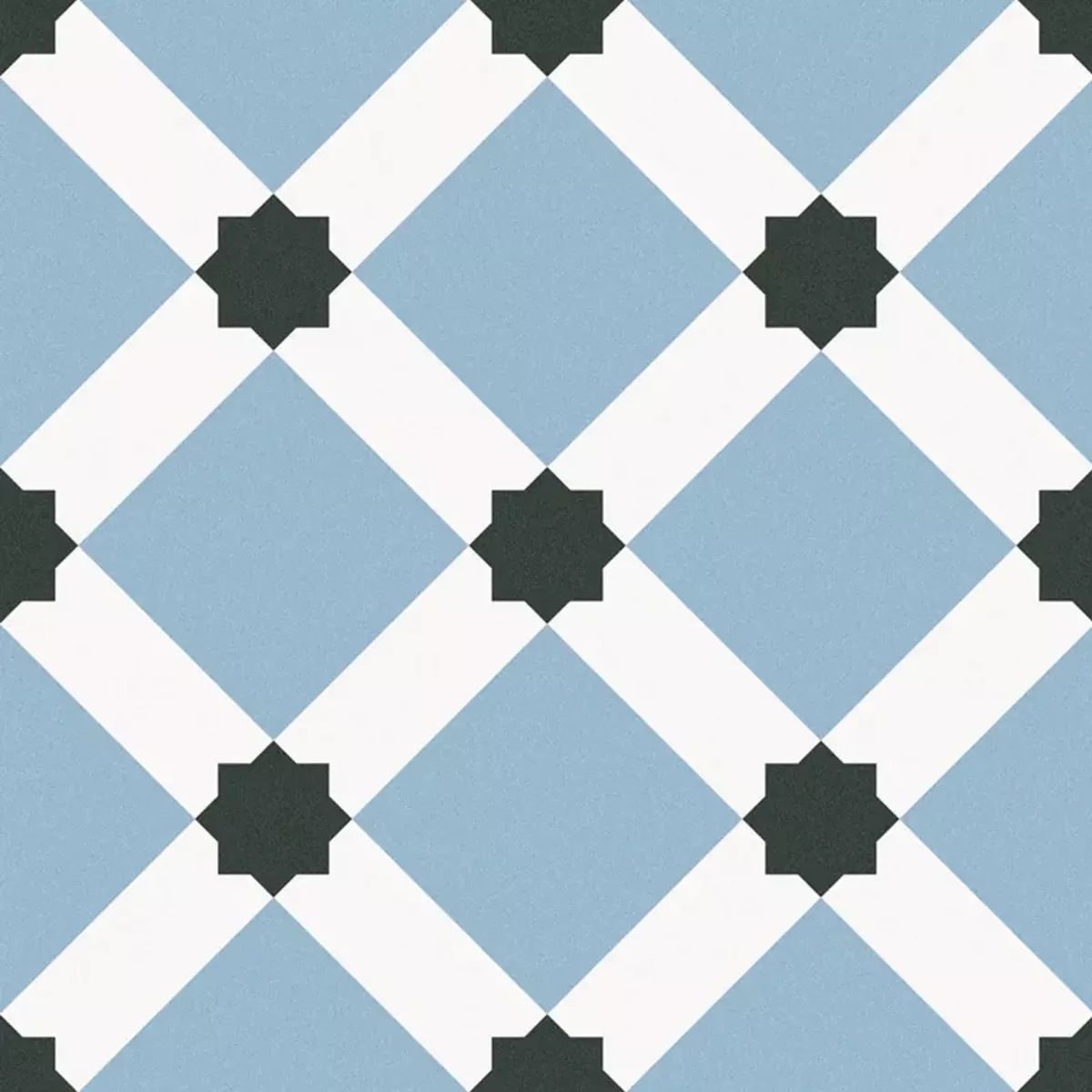 Atlantica Colmar Blauw Wit 25x25 cm