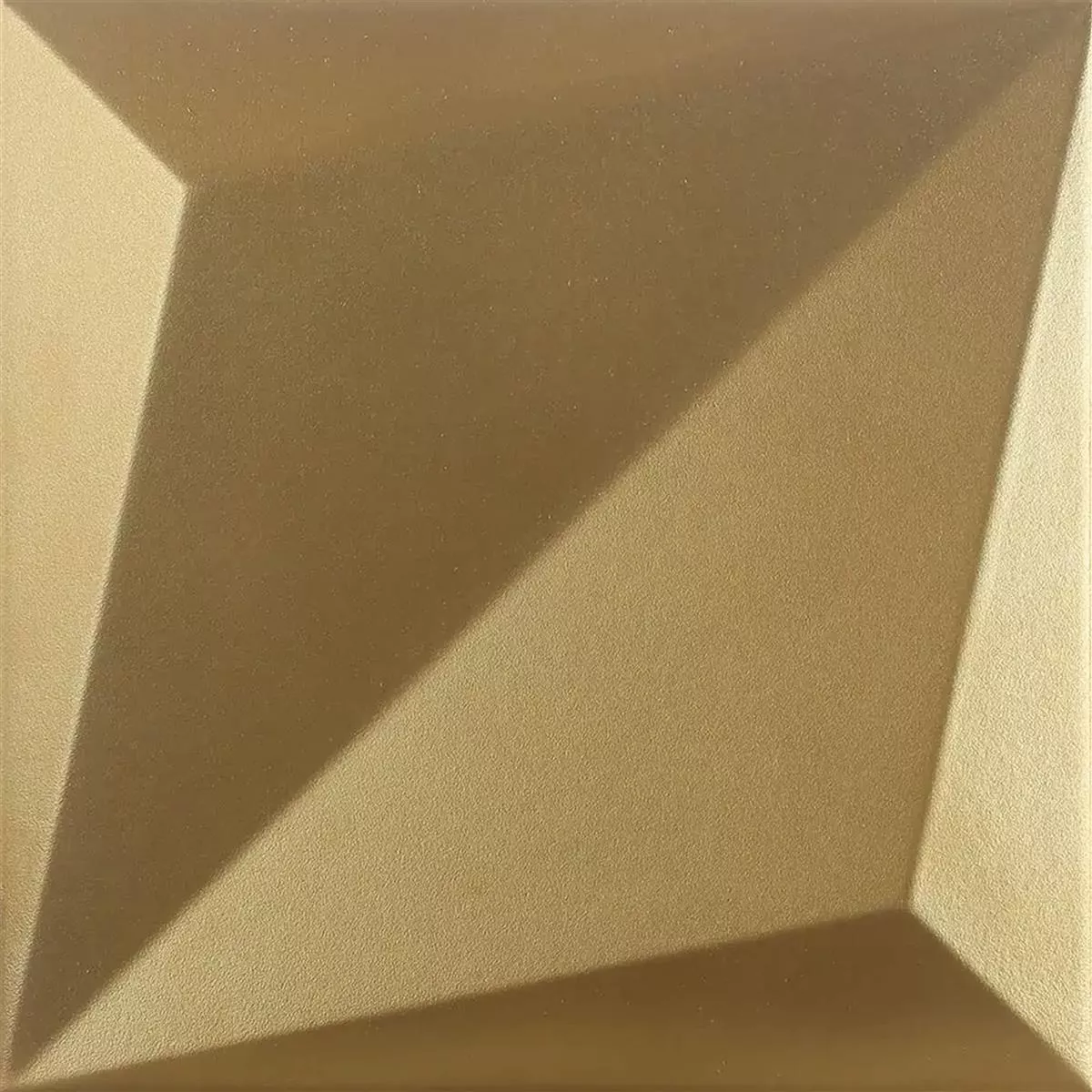 Wandtegels Skyline 3D Origami Mat Goud