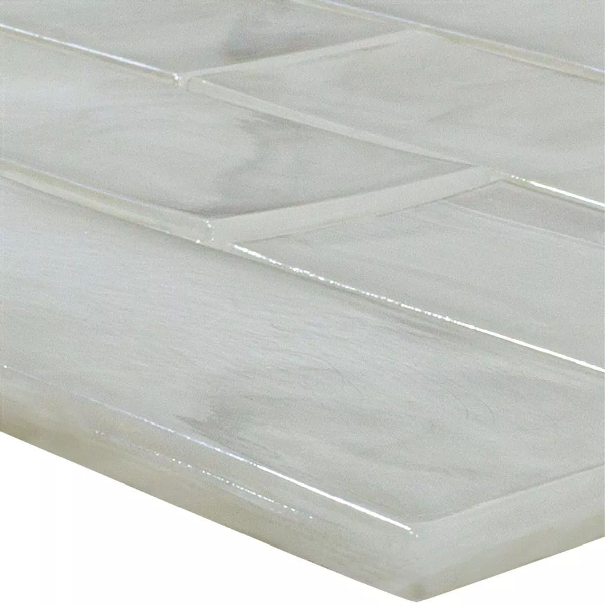 Glasmozaïek Tegels Andalucia Brick Wit Glasmozaïek Tegels Andalucia Brick Wit
