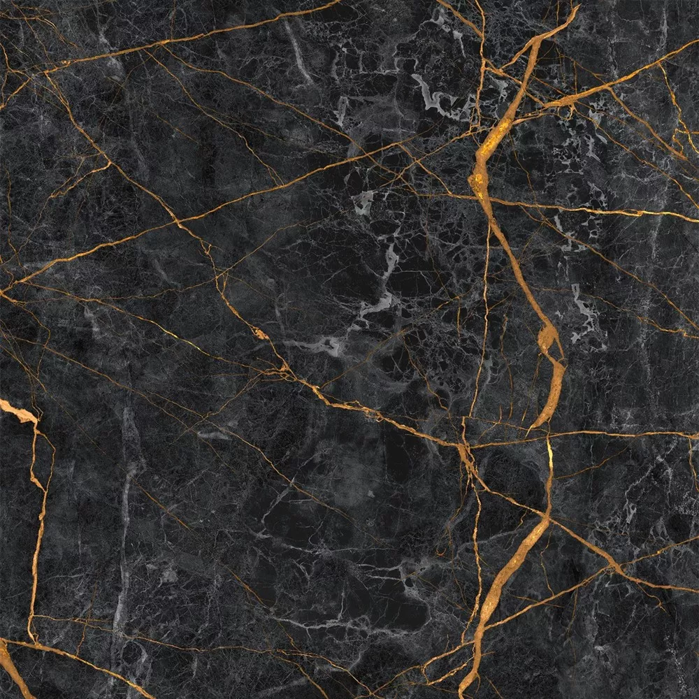 Epos Zwart Goud Mat 60x60 cm
