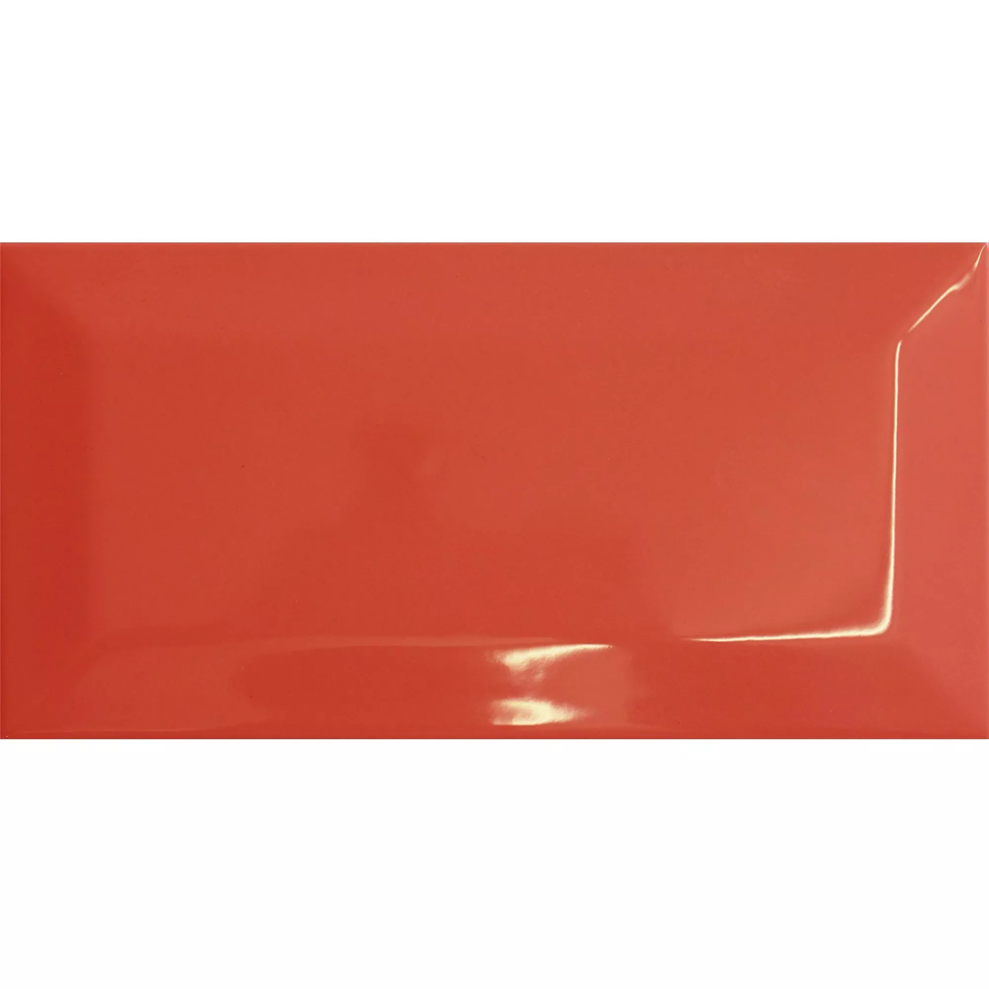 Metro Wandtegels Colombo Red 10x20cm Metro Wandtegels Colombo Red 10x20cm