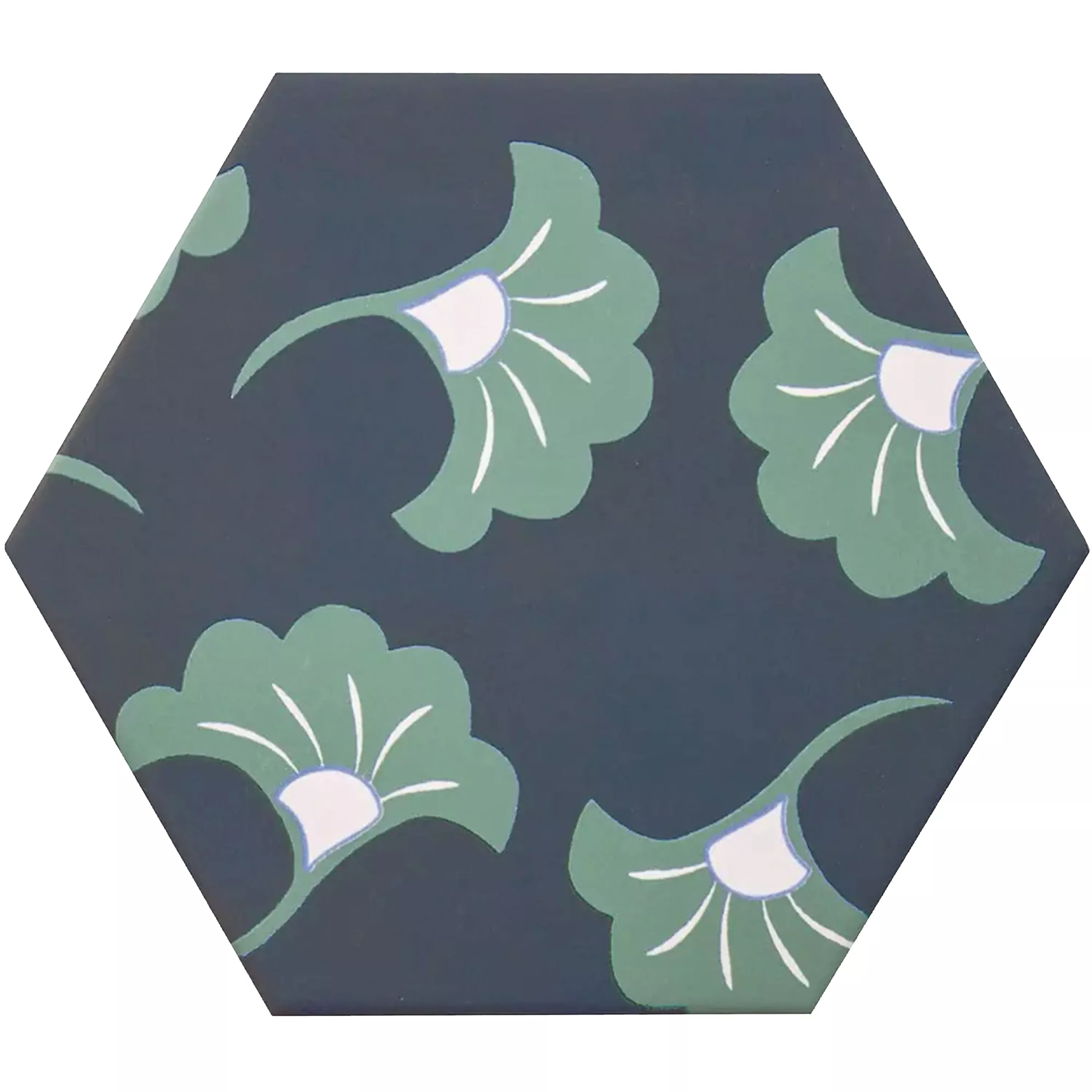 Porselein steengoed Tegels Modena Hexagon Decor 3