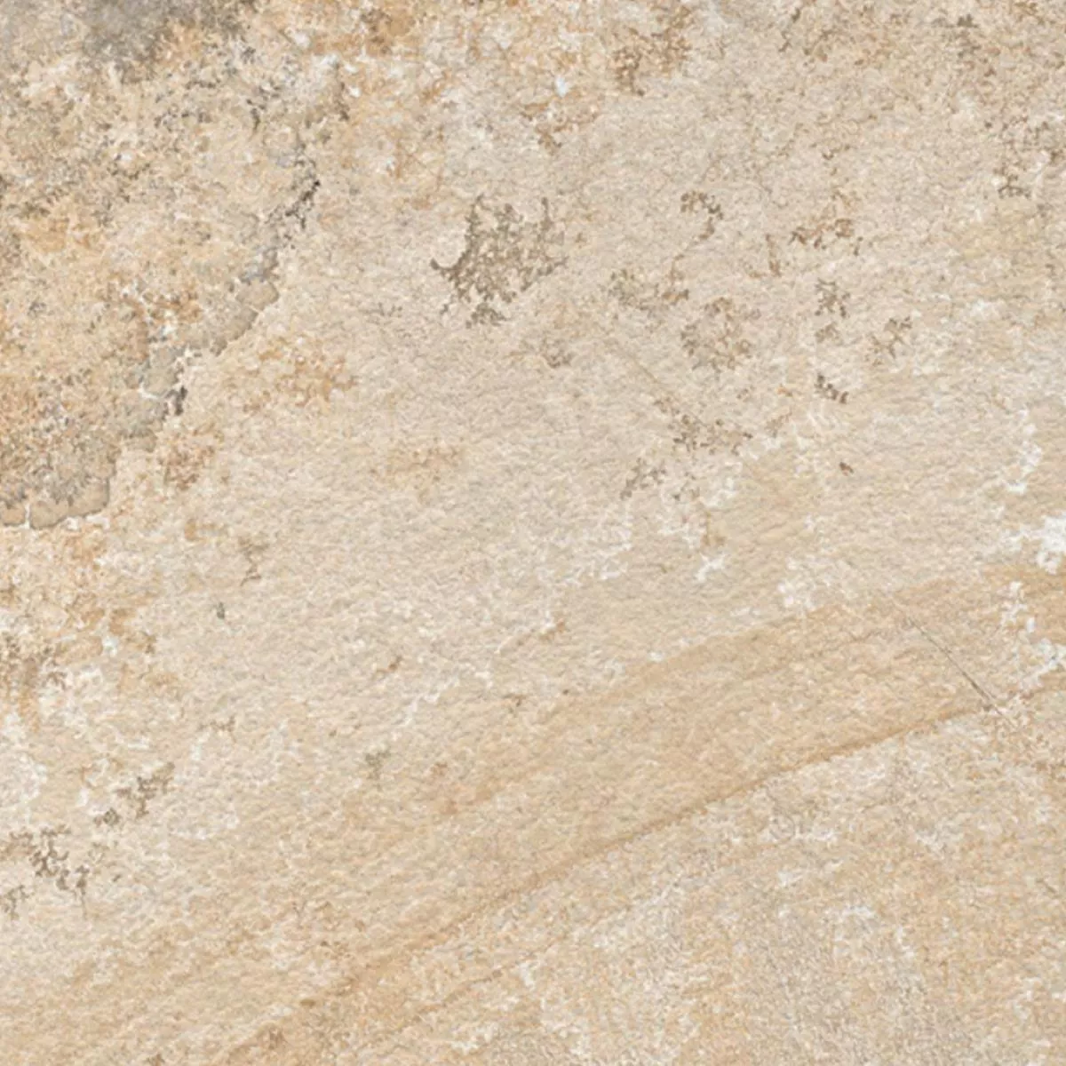 Sample van Terrastegels Porselein steengoed McClave Beige 60x60x2 cm