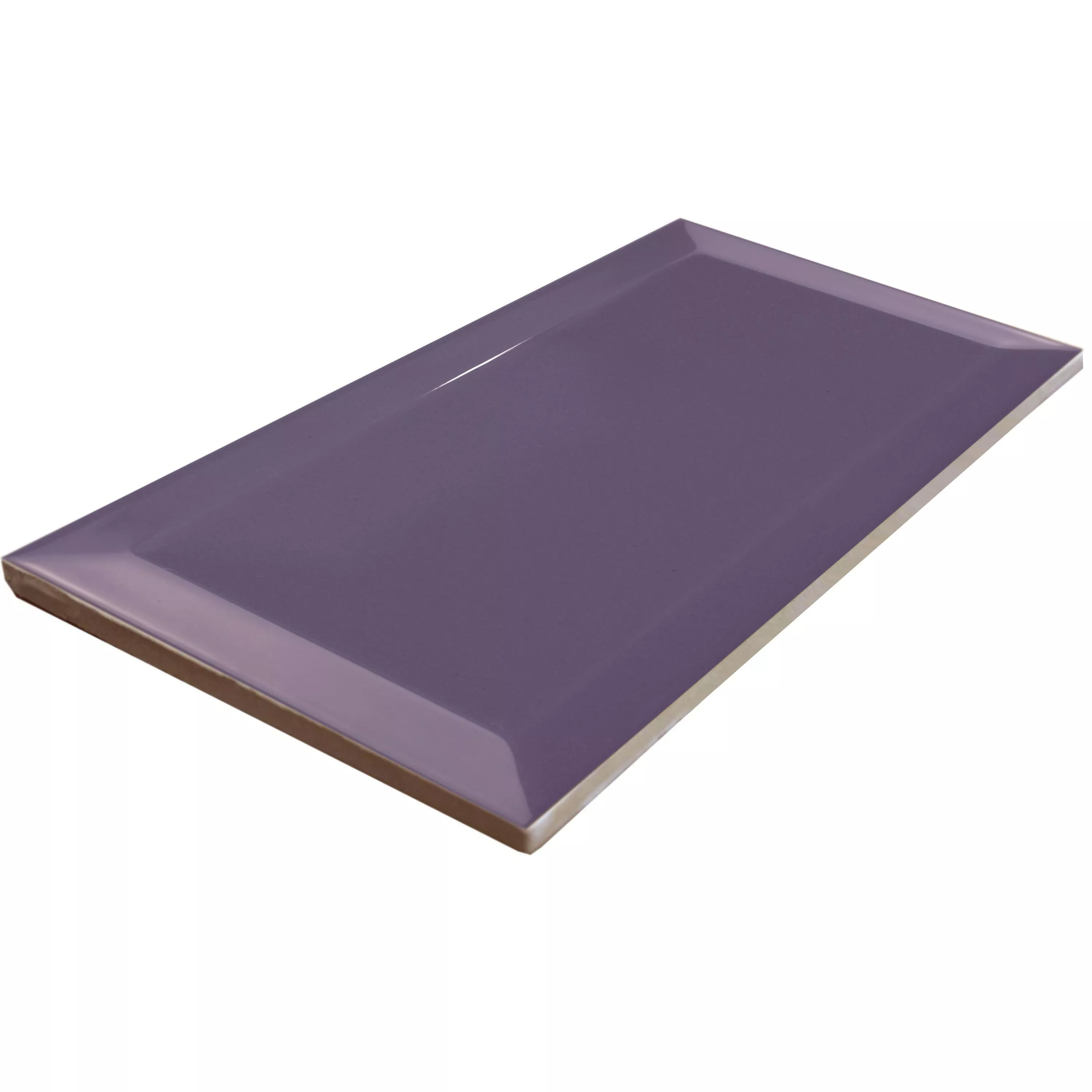 Sample Metro Wandtegels Brussel Met Facet 10x20x0,7cm Morado