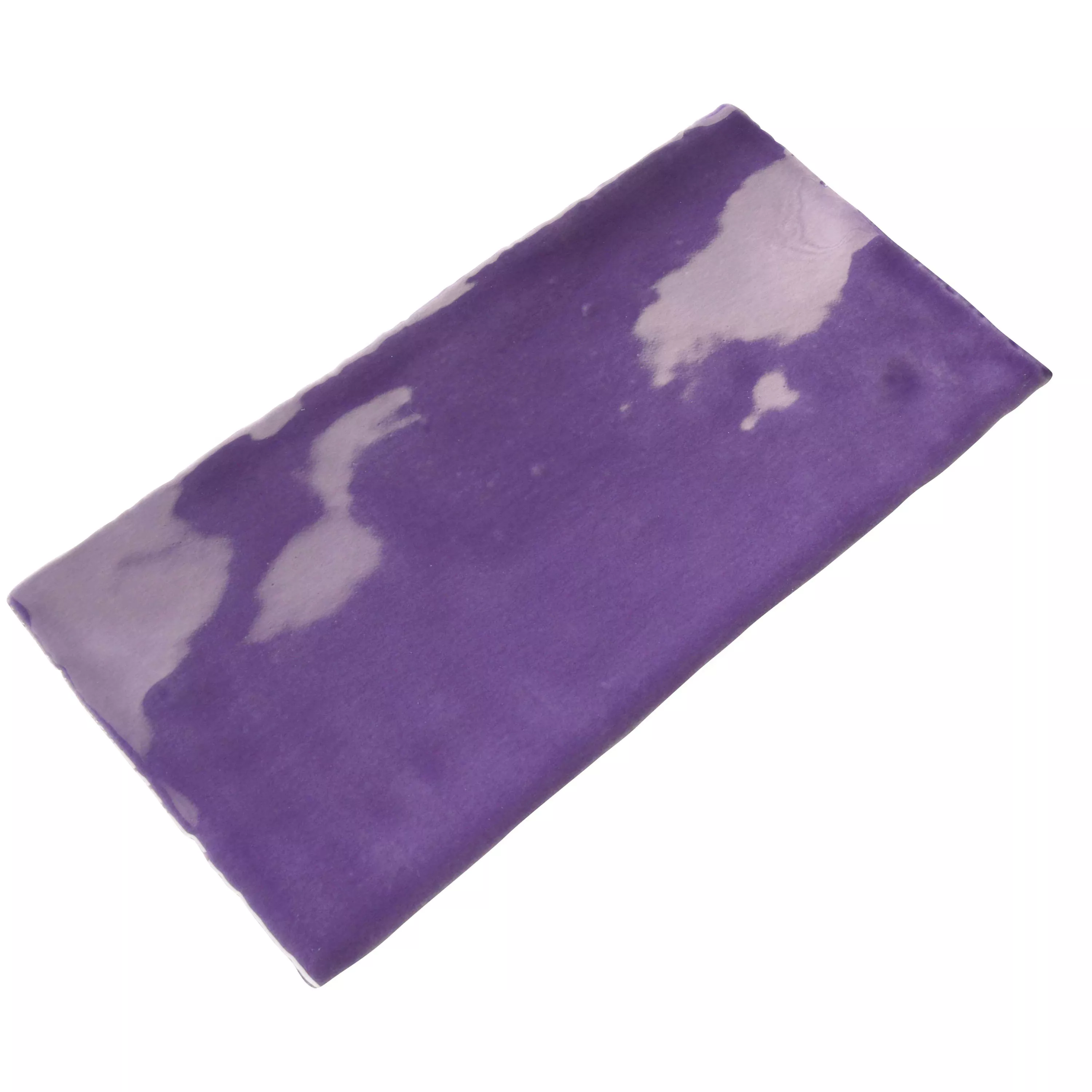 Sample Wandtegels Algier Handgemaakte 7,5x15cm Purper