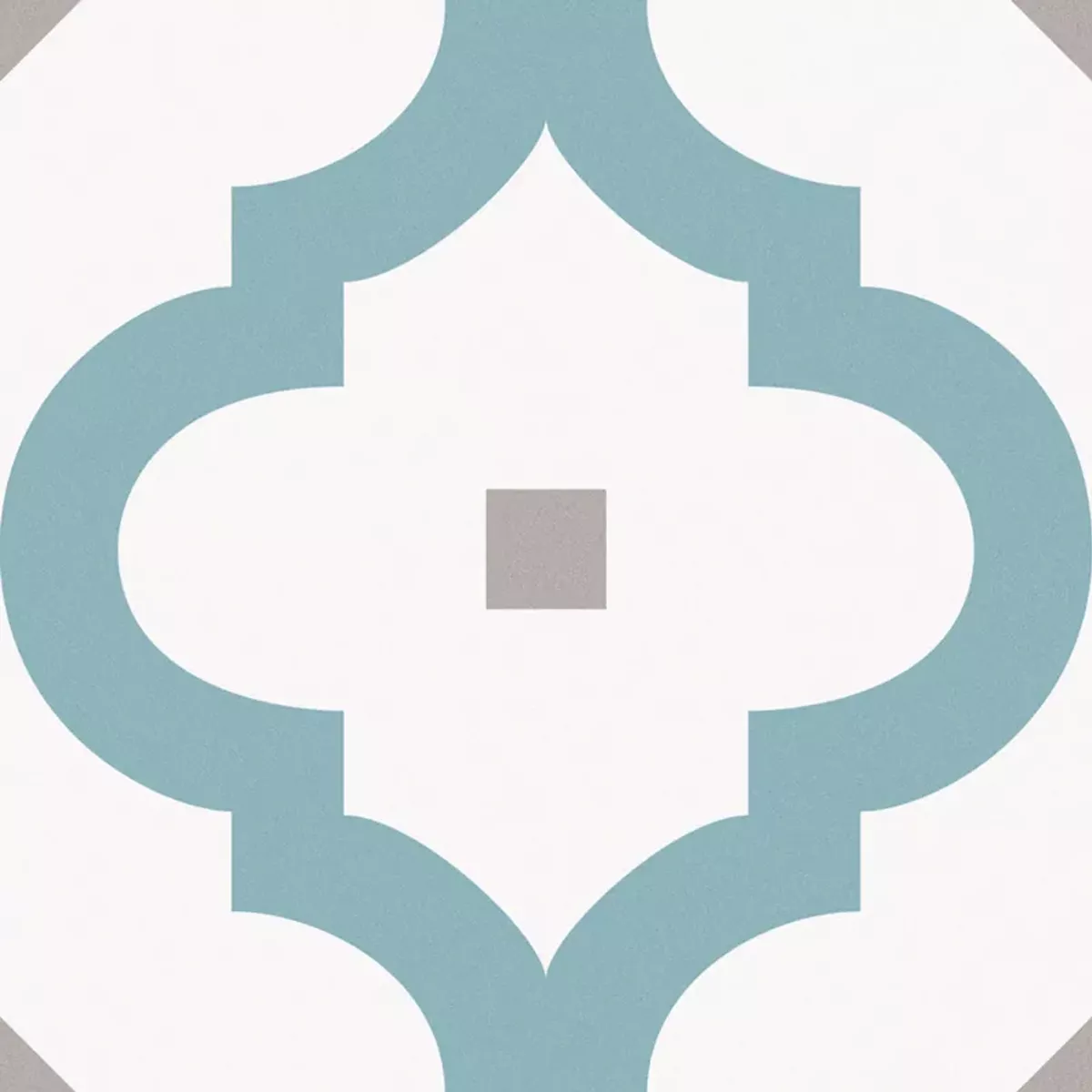 Atlantica Medeo Blauw Wit Grijs 25x25 cm