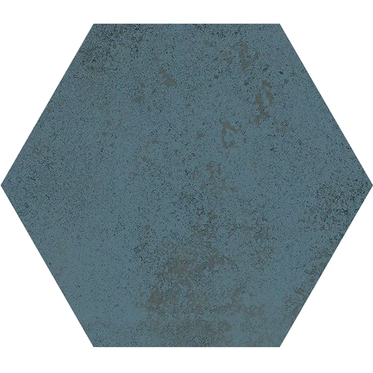 Sample Porselein steengoed Zwembad Tegels Palencia Turquoise Hexagon