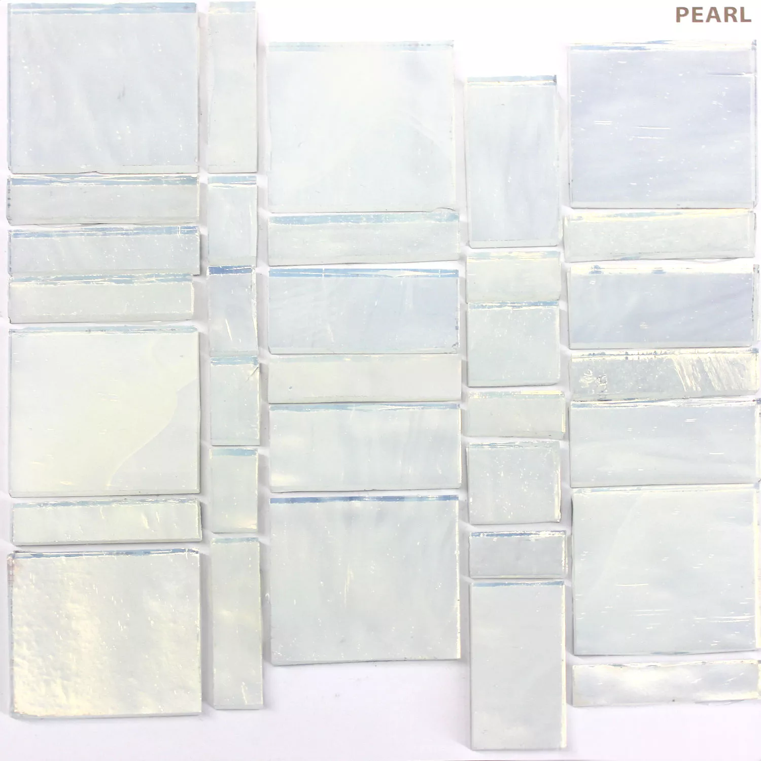 Glas Tegels Trend Recycling Mozaïek Liberty Pearl
