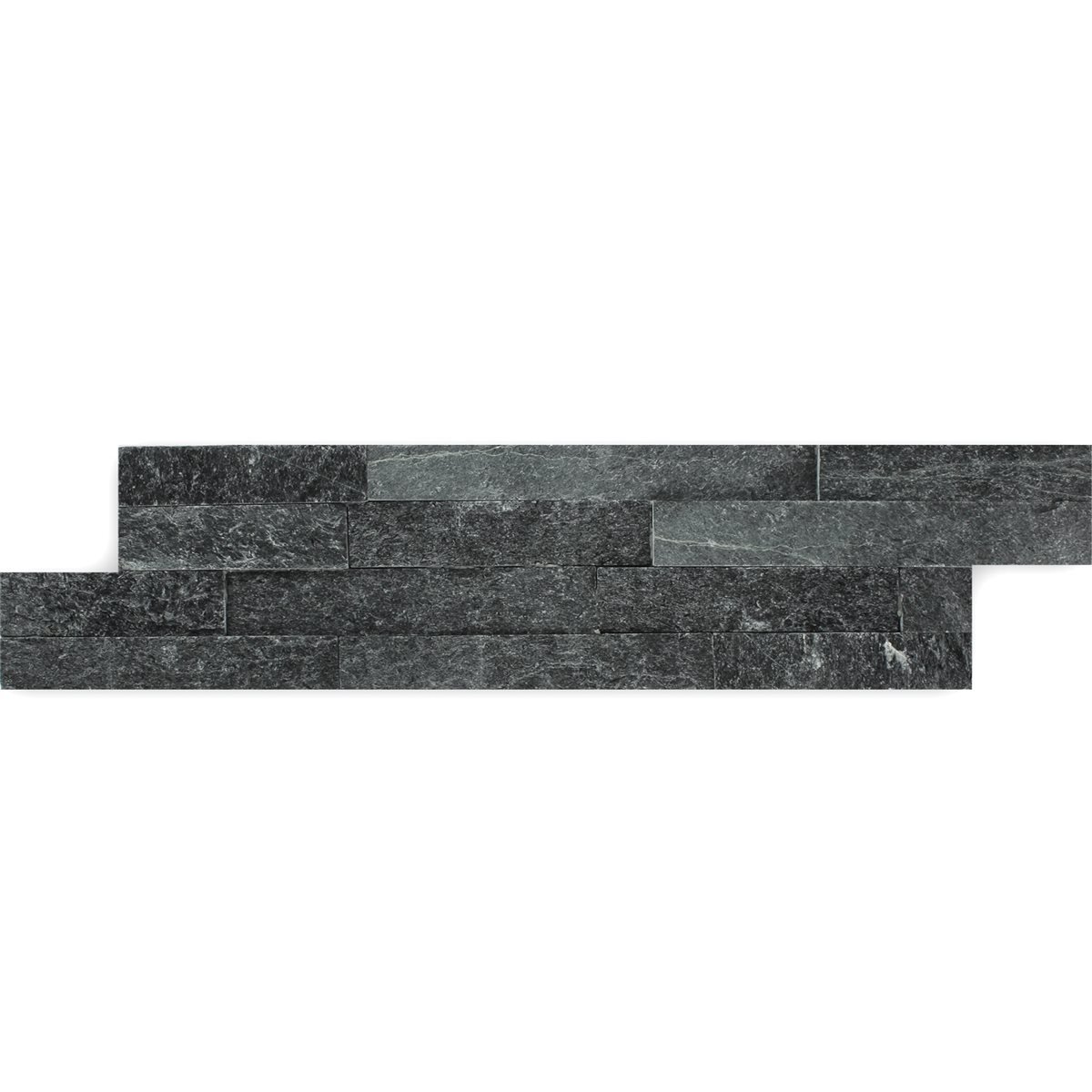 Steenstrip Black Flitser 10x40cm