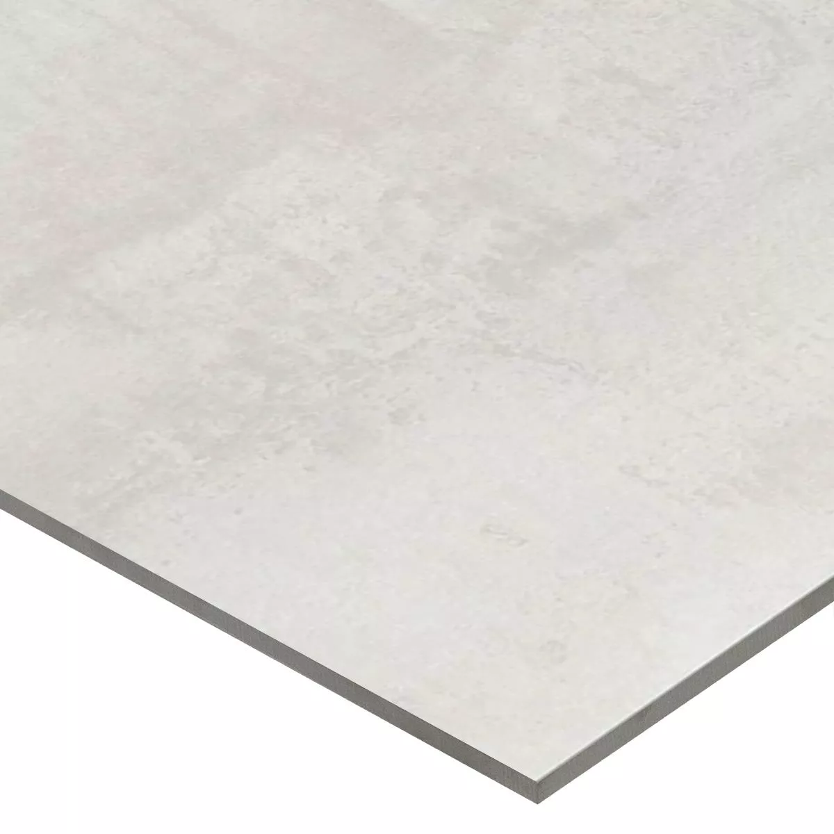 Vloertegels Herion Metalen Look Mat Blanco 60x60cm