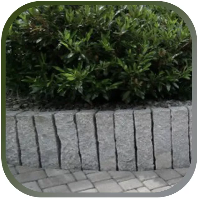 Natuurstenen palissaden Natuurstenen palissaden