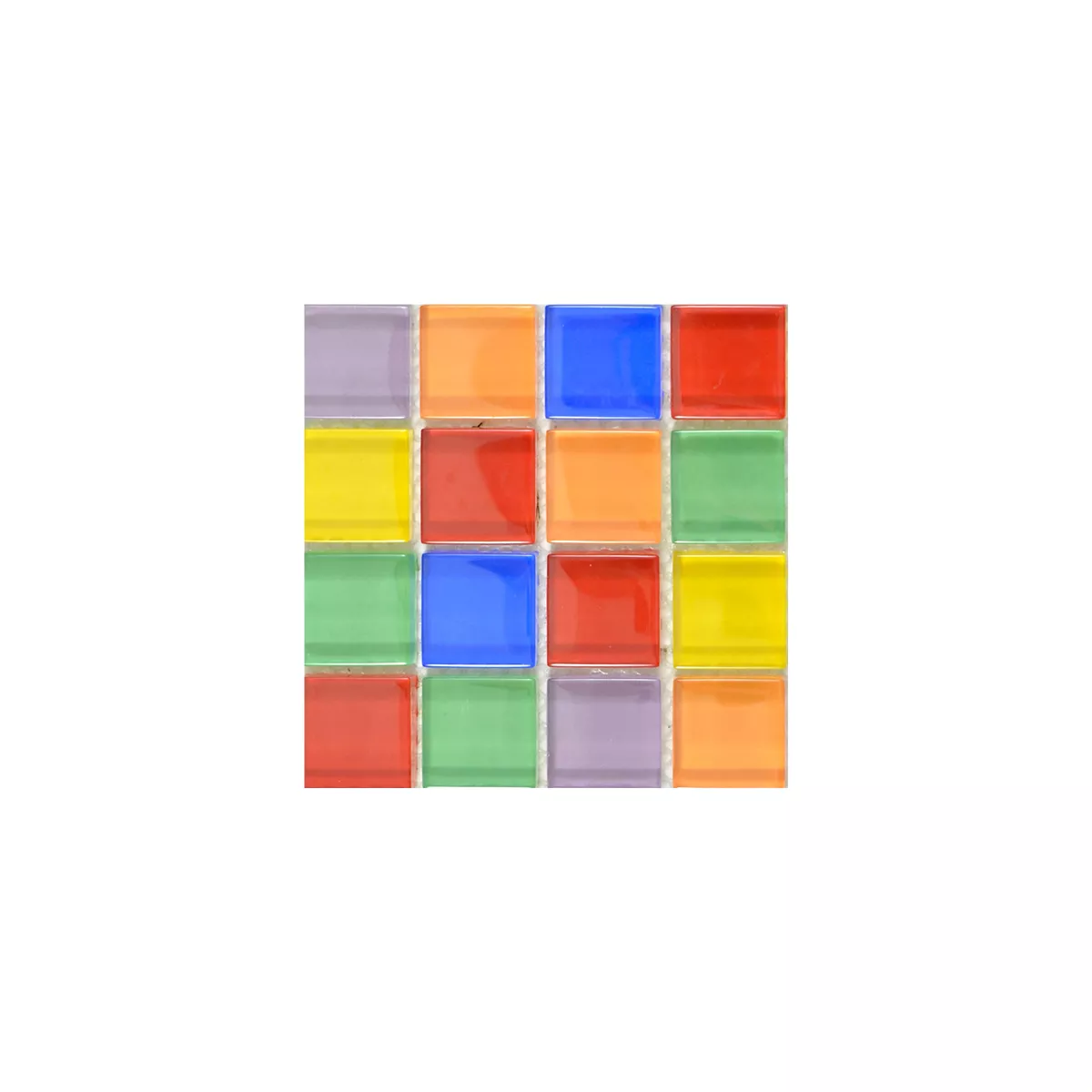 Sample Glasmozaïek Tegels Ararat Kleurrijk Mix