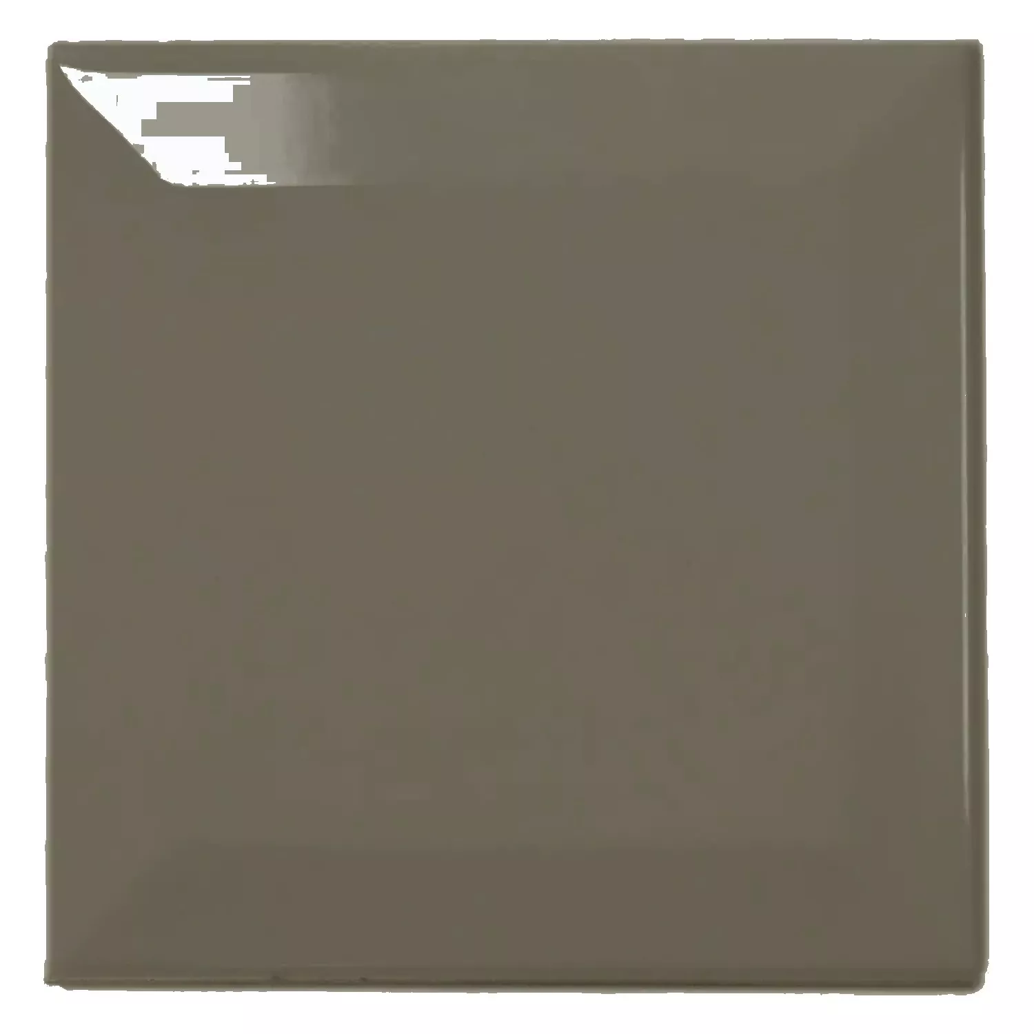 Metro tegel Grijs Glanzend 10x10 cm Met Facet Catarina Dark Grey