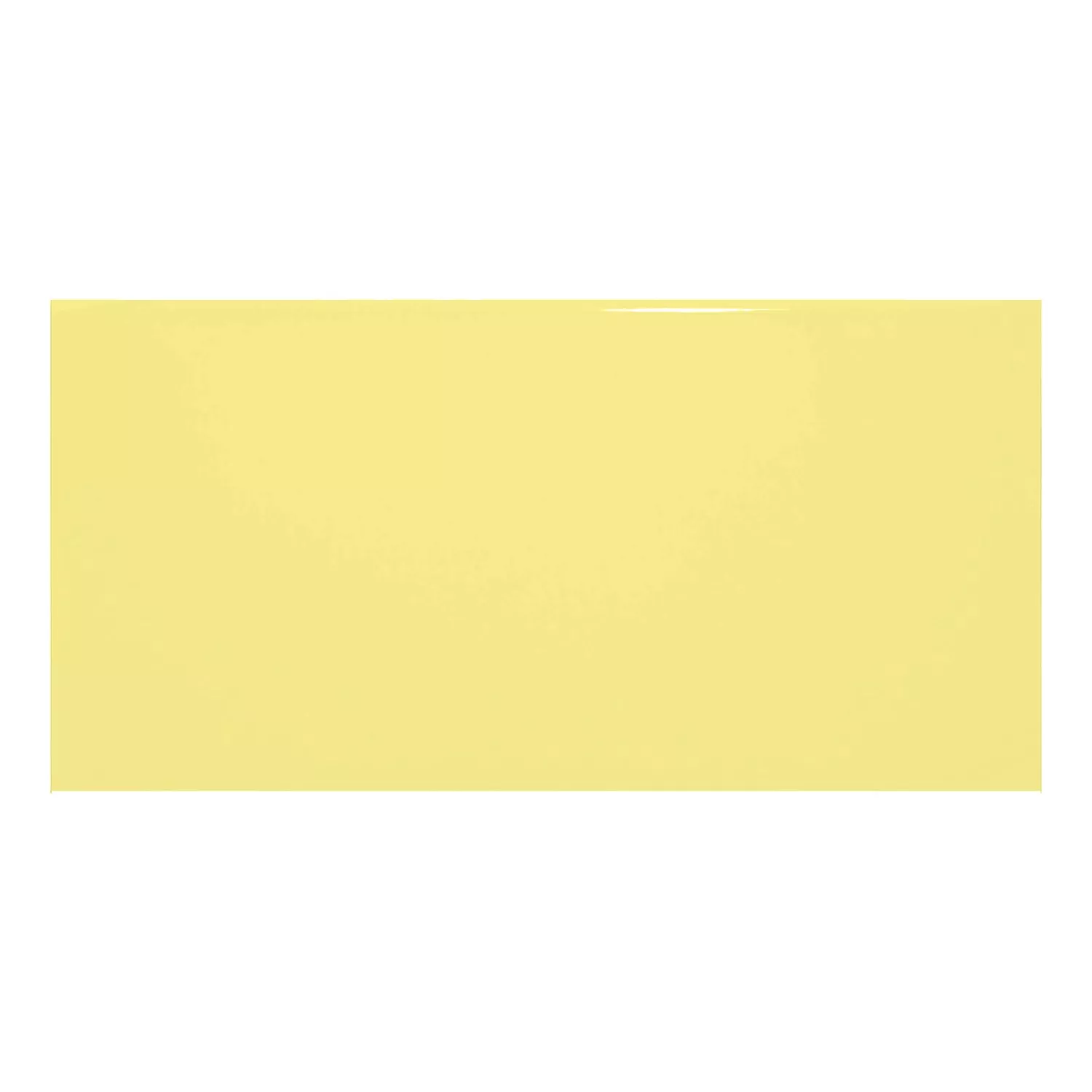 Metro tegel Geel Glanzend 7,5x15 cm Zonder Facet Vivid Amarillo