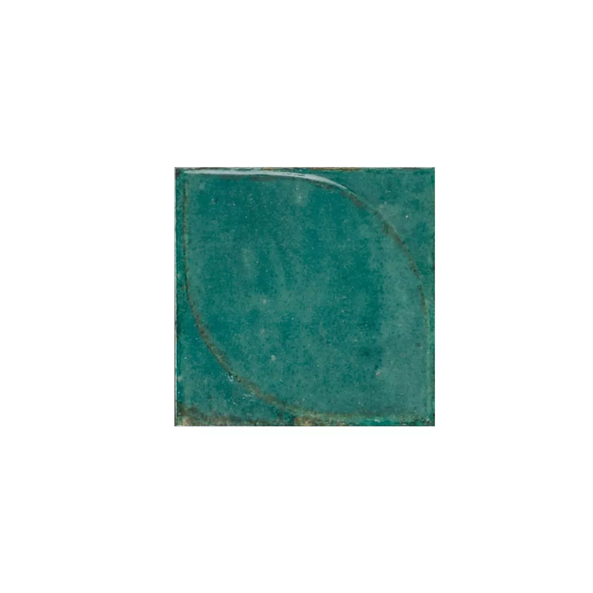 Maryland Emerald Glanzend 3D Gestructureerde 10x10 cm