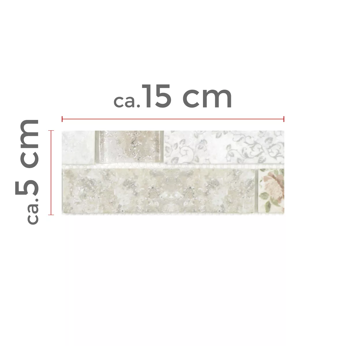 Sample Glasmozaïek Tegels Lyonel Shalom Brick Sample Glasmozaïek Tegels Lyonel Shalom Brick