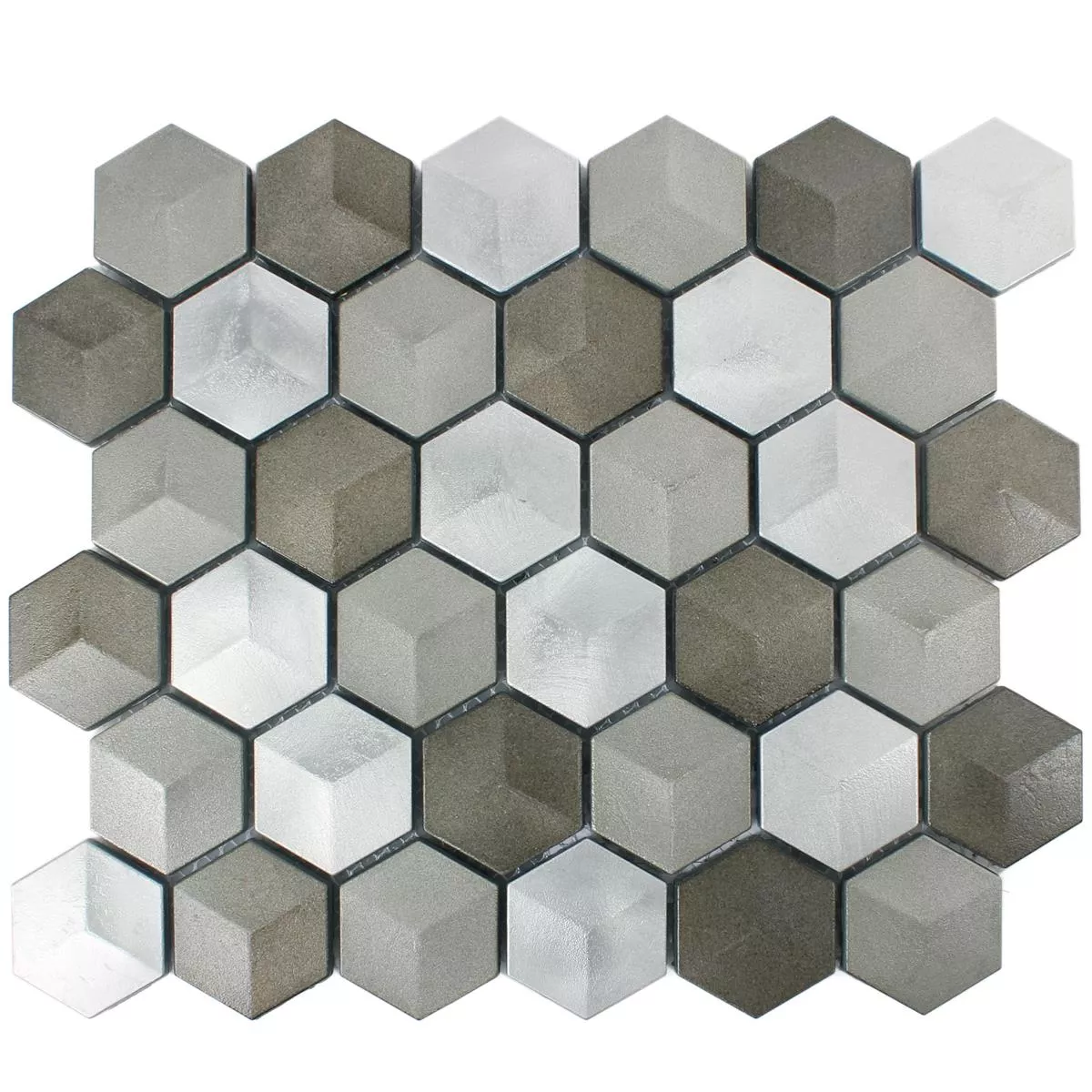 Sample Mozaïektegel Hexagon Kandilo Modder