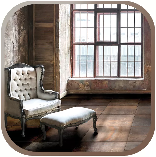 Vloertegels Metaal Optiek Vloertegels Metaal Optiek