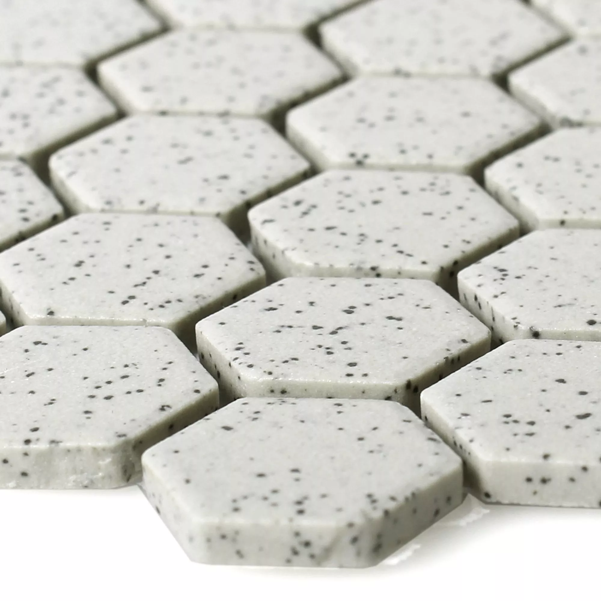 Keramiek Mozaïektegels Luanda Beige Hexagon
