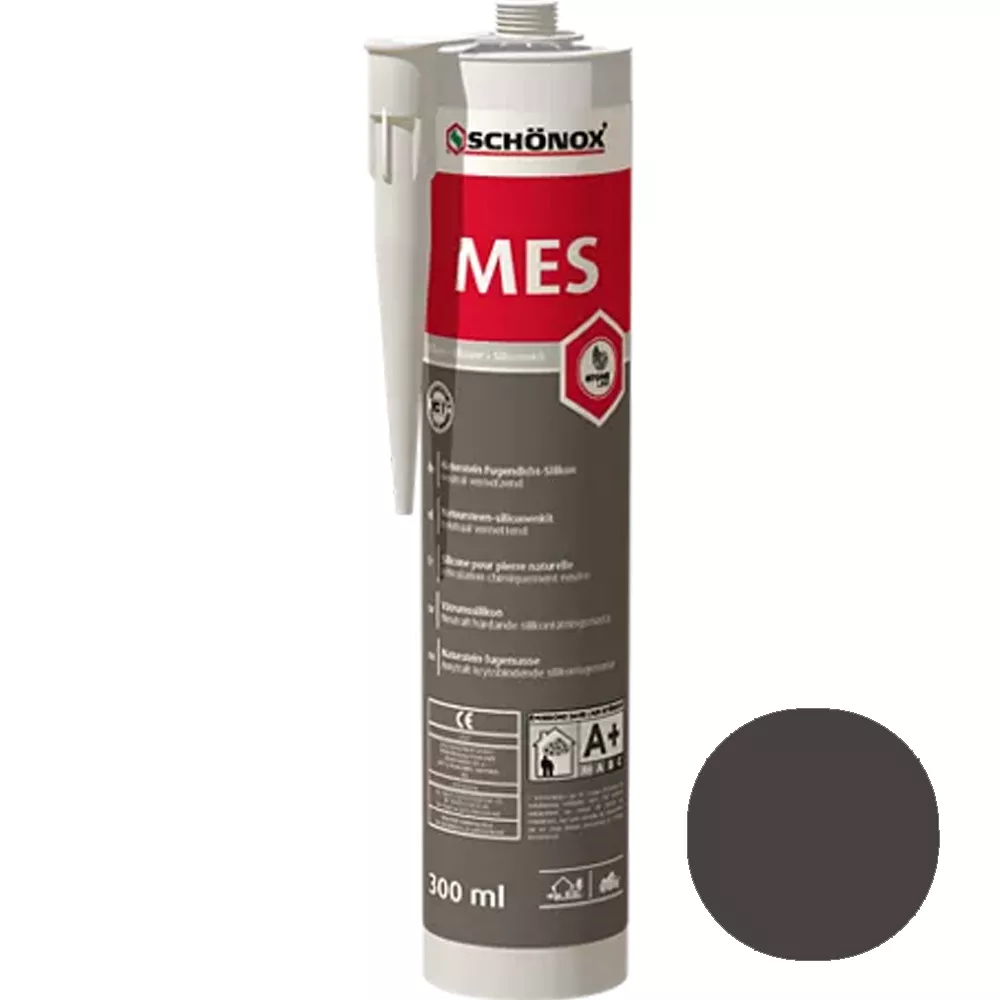 Schönox MES Marmer Voegkit Siliconen Antraciet 300ml Schönox MES Marmer Voegkit Siliconen Antraciet 300ml