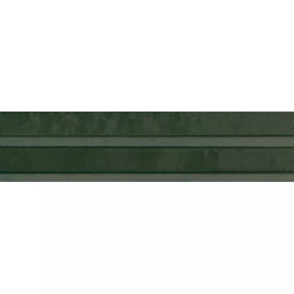 Artemis Groen Glanzend Gestructureerde 3D 6x24 cm