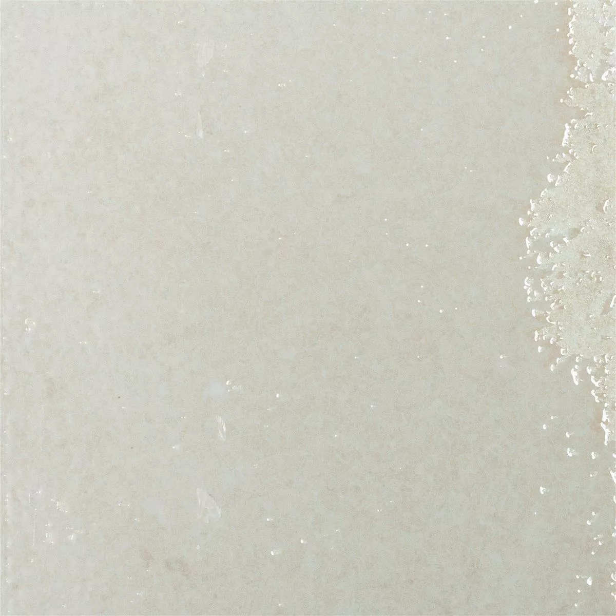 Wandtegels Lara Glanzend Gegolfd 15x15cm Wit Wandtegels Lara Glanzend Gegolfd 15x15cm Wit