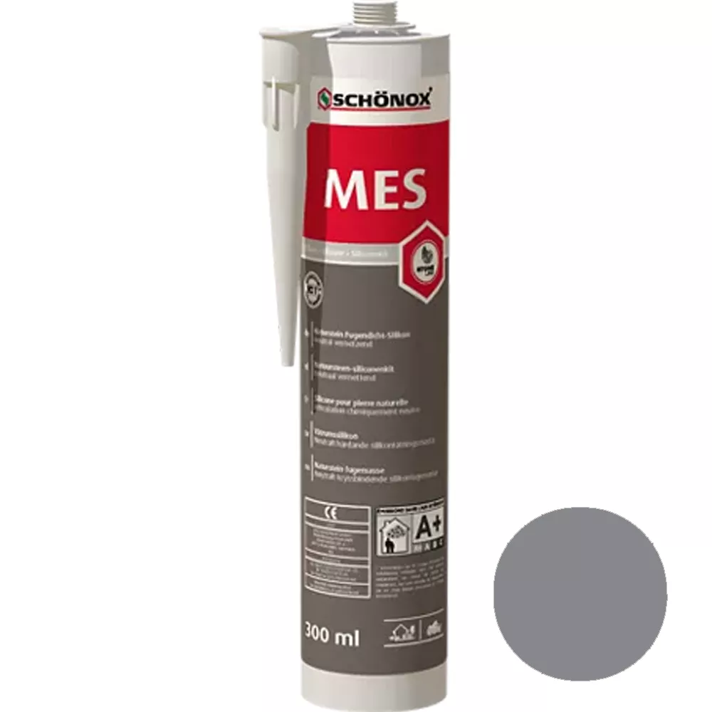 Schönox MES Marmer Voegkit Siliconen Platinagrijs 300ml