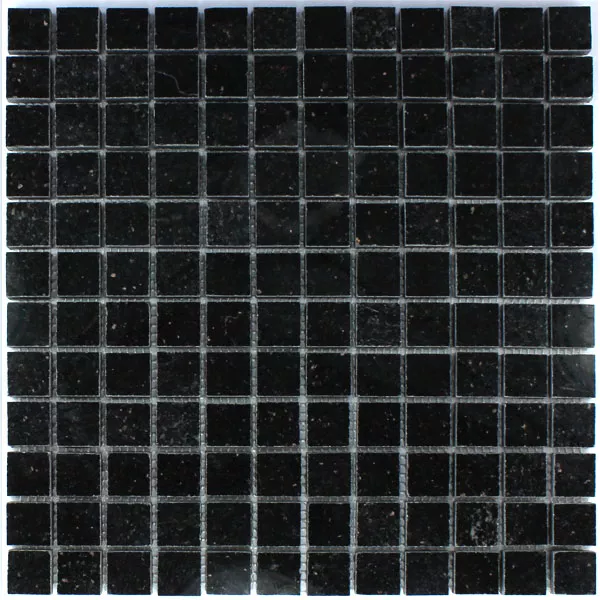 Sample Mozaïektegel Granit  Galaxy Zwart