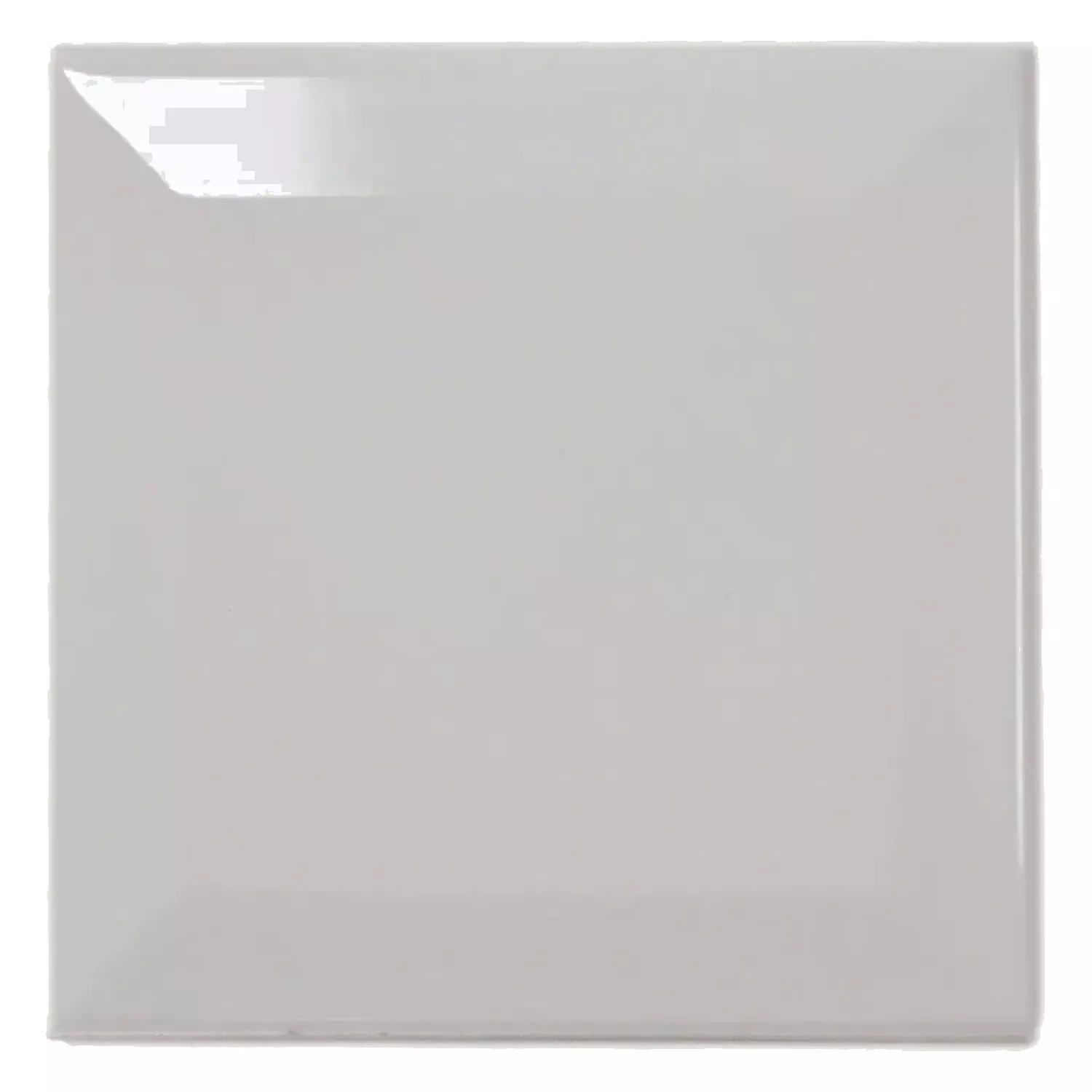 Metro tegel Grijs Glanzend 10x10 cm Met Facet Catarina Gris