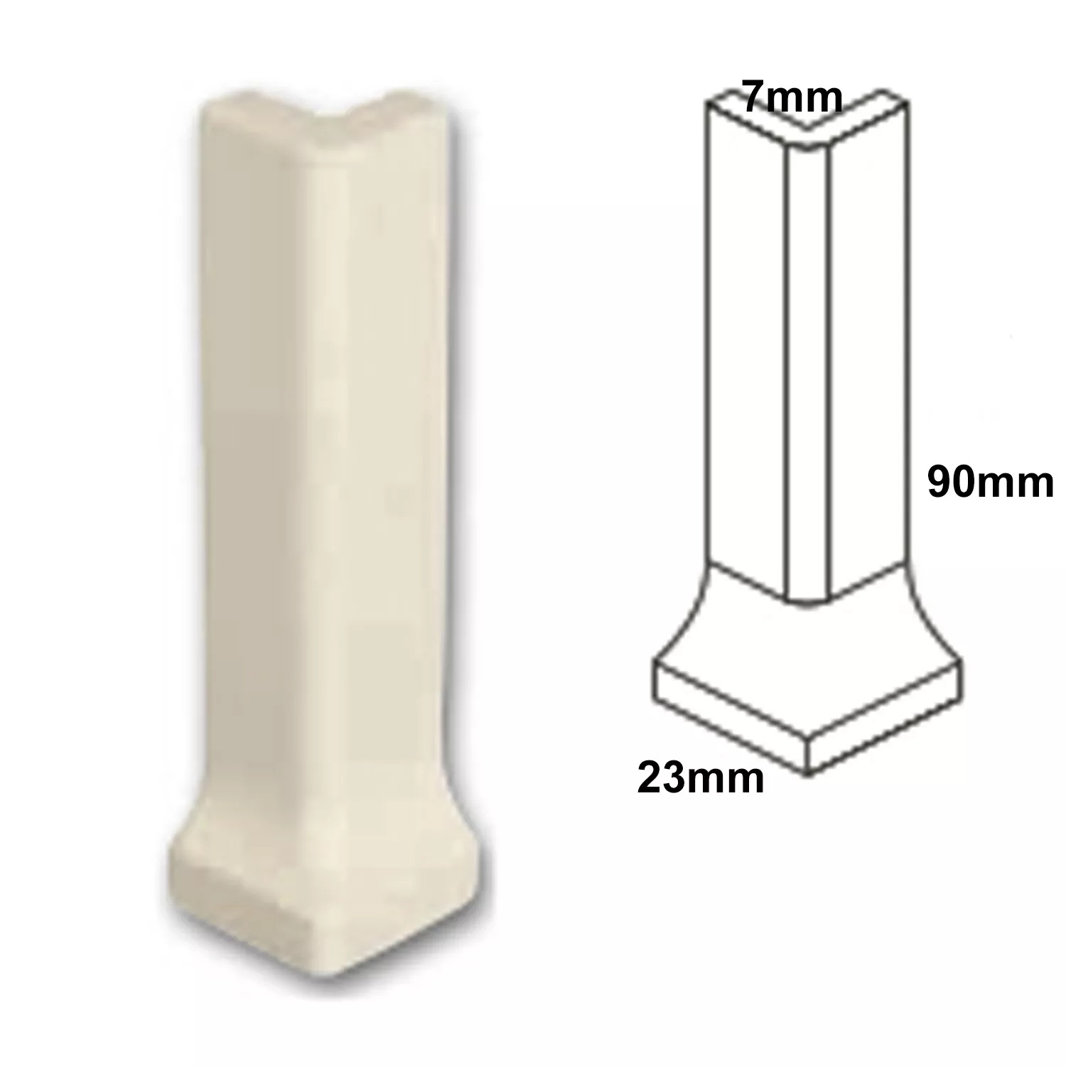 Buitenhoek Courage Antraciet Mat 2,3x9cm Buitenhoek Courage Antraciet Mat 2,3x9cm