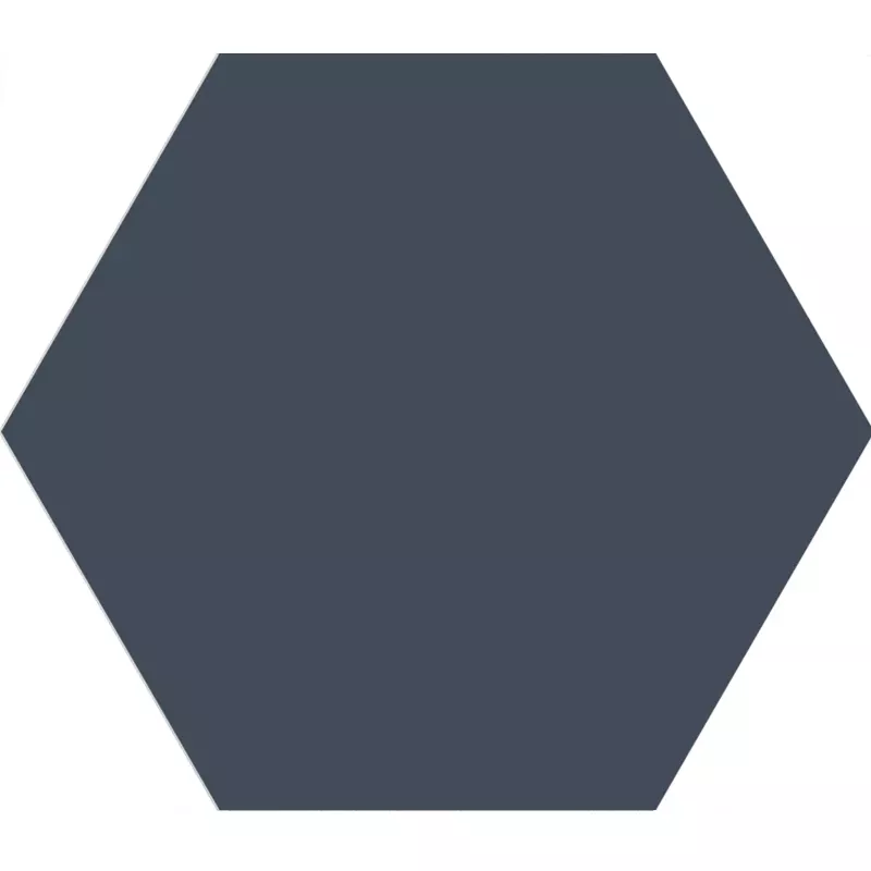 Vloertegels Loire Blauw Zeshoek Gestructureerde 23x27 cm