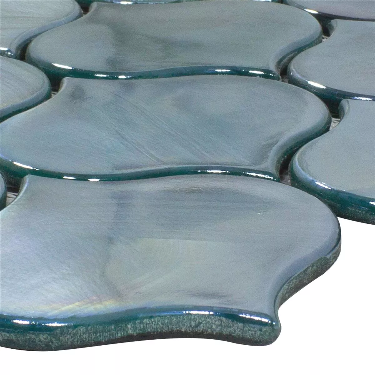 Glasmozaïek Tegels Andalucia Arabesque Groen Glasmozaïek Tegels Andalucia Arabesque Groen