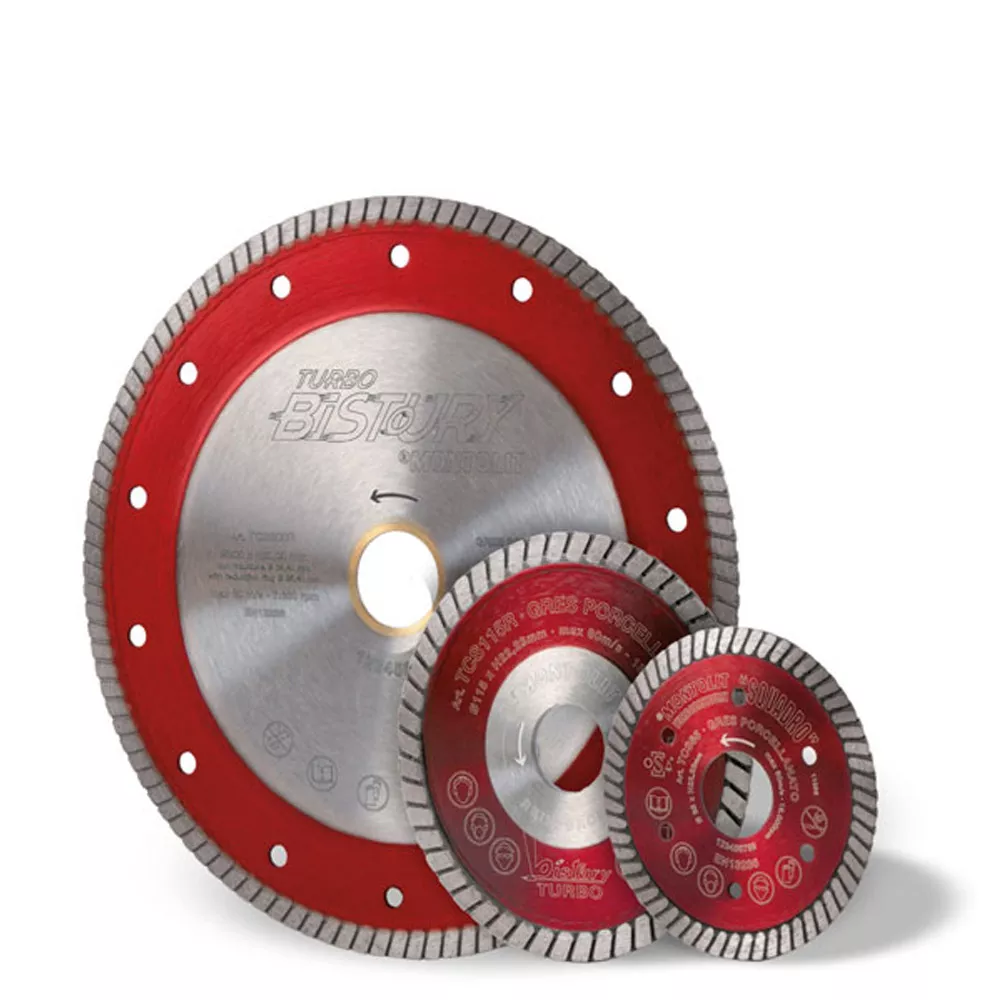 Turmont TCS-R Diamantschijf - Porselein Steengoed, Harde Keramische Tegels En Marmer (115 Mm)