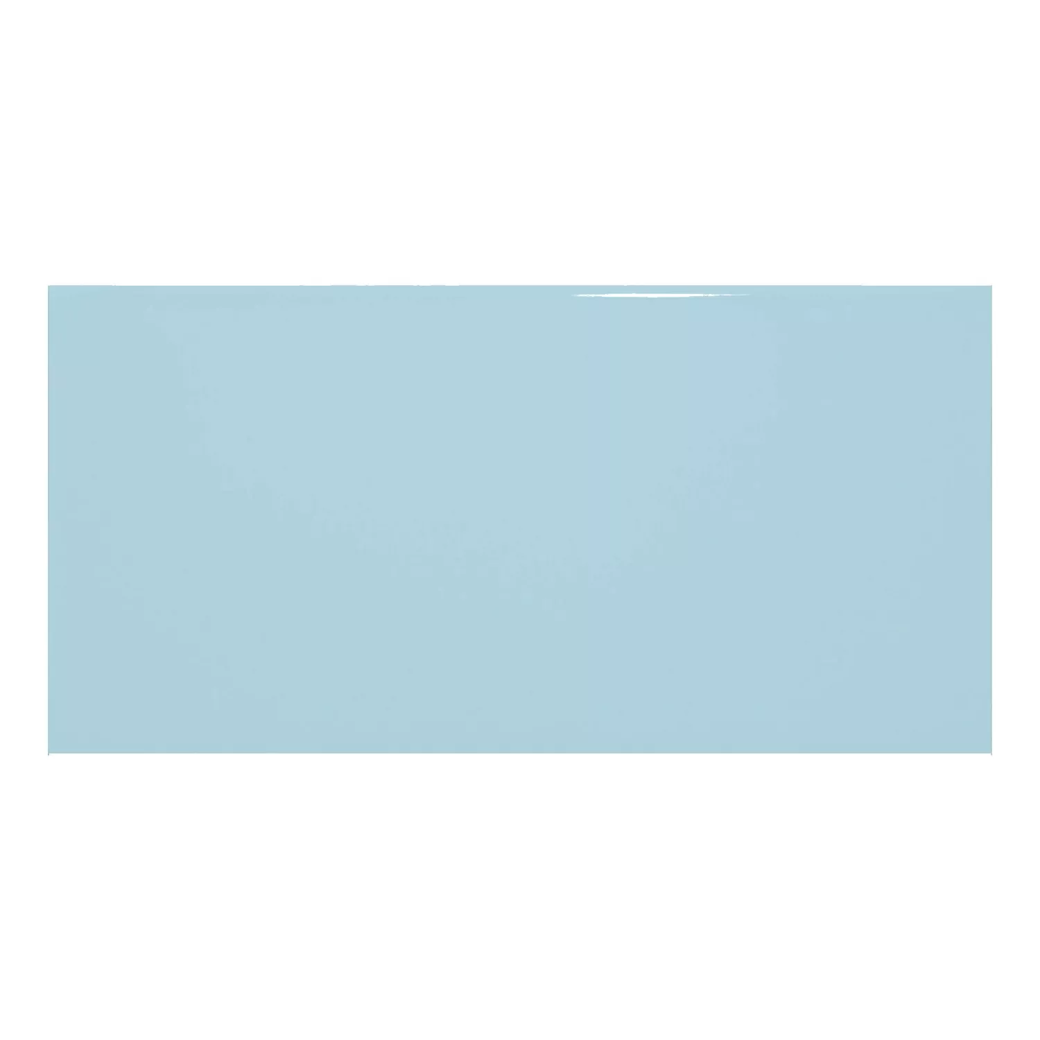 Metro tegel Blauw Glanzend 10x20 cm Zonder Facet Avebury Piscina