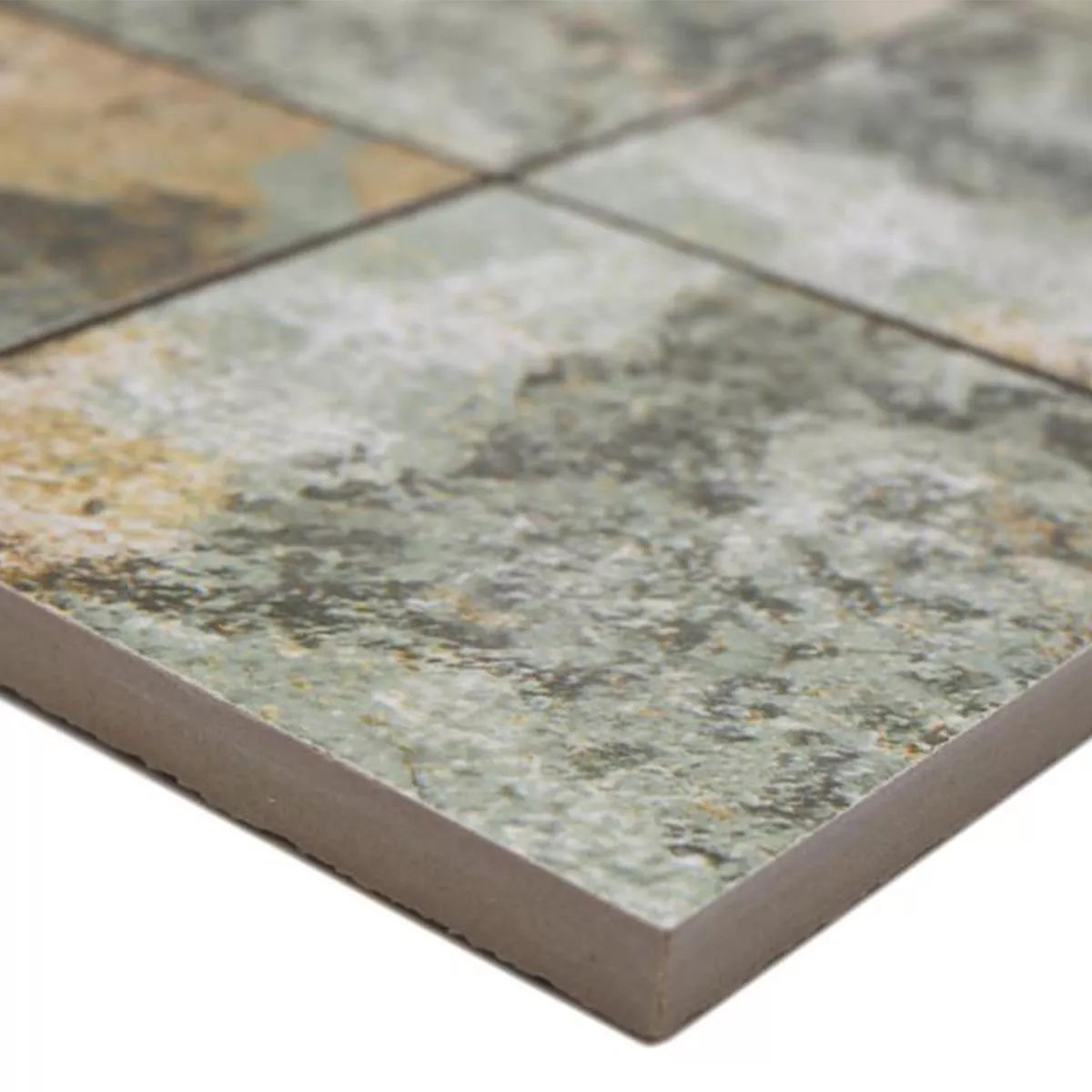 Keramiek Mozaïek Tegels Moonlight Bruin Groen 95x95mm