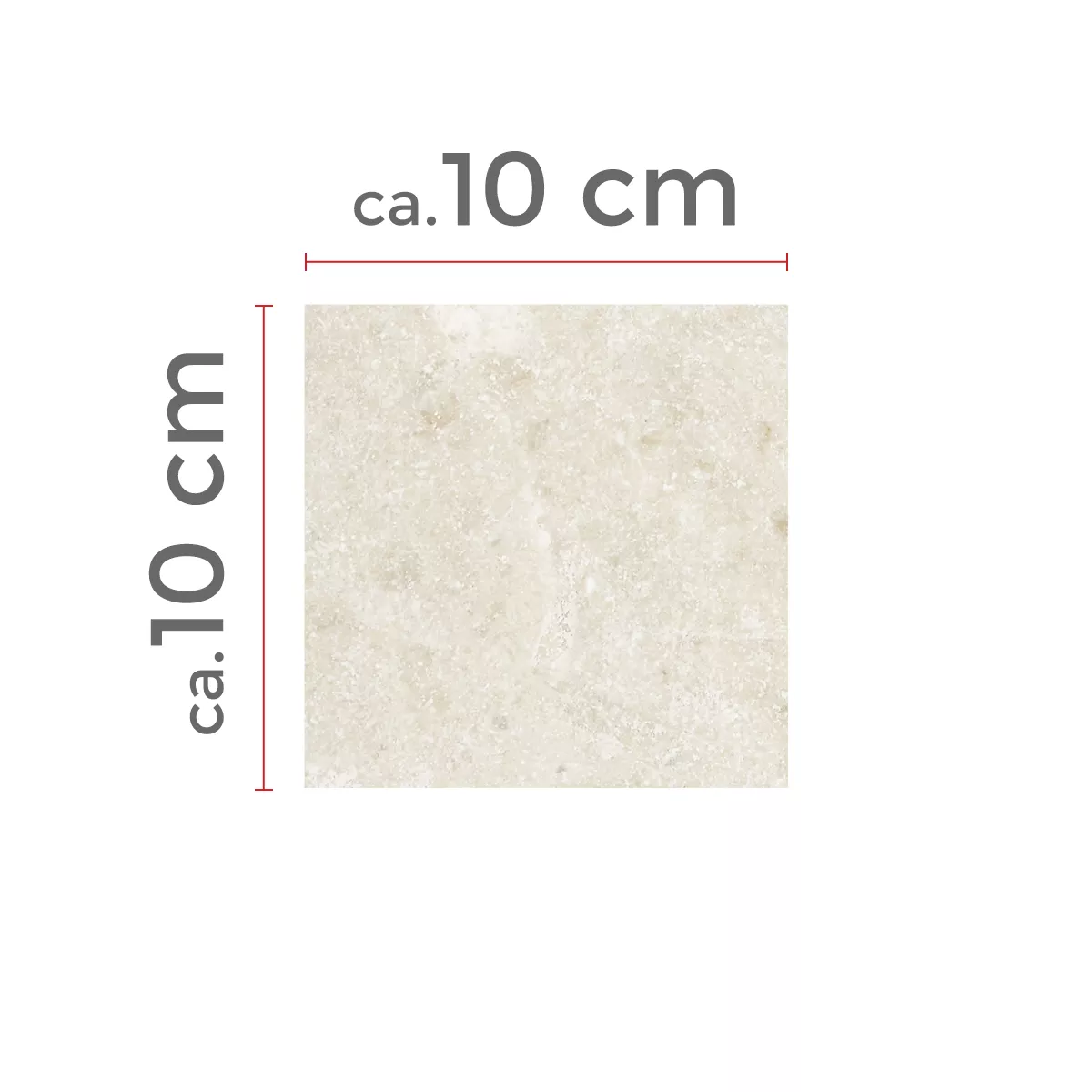 Sample Natursteentegels Marmer Afyon Beige 40,6x61cm