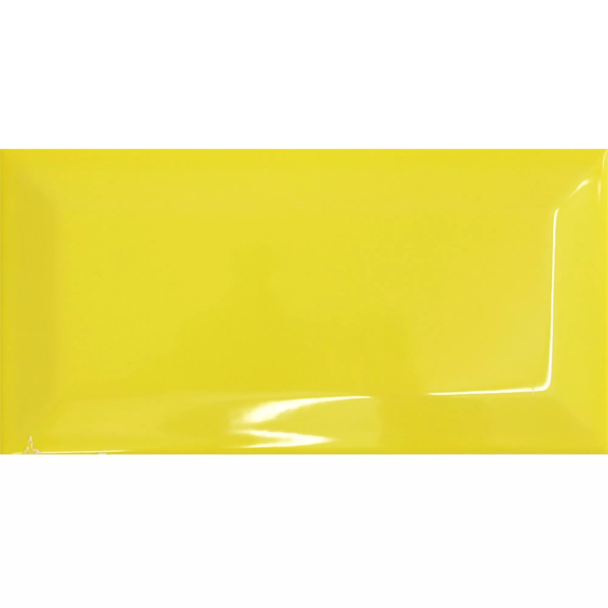 Sample Metro Wandtegels Colombo Yellow 10x20cm