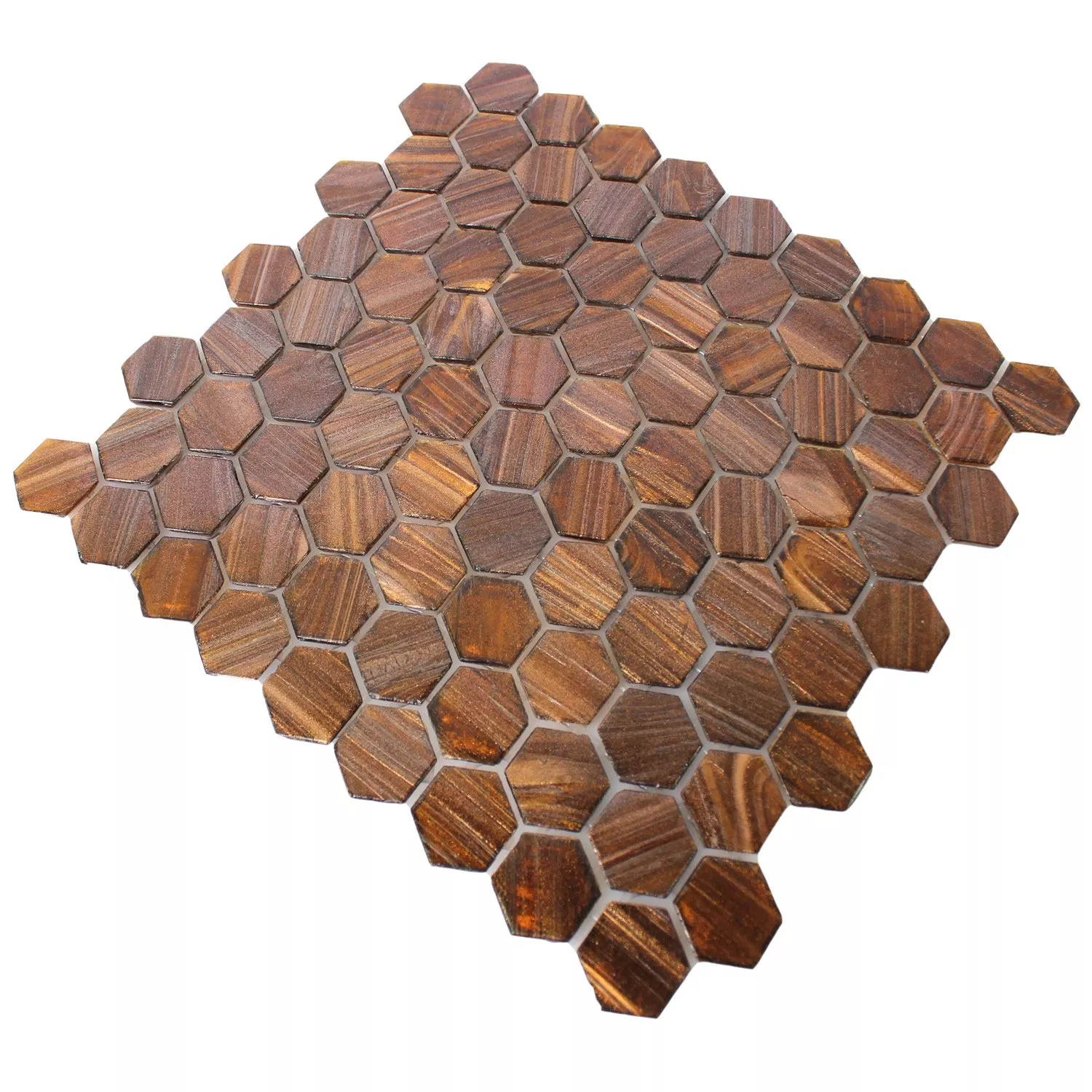 Mozaïektegel Trend-Vi Glas Hexagon 270