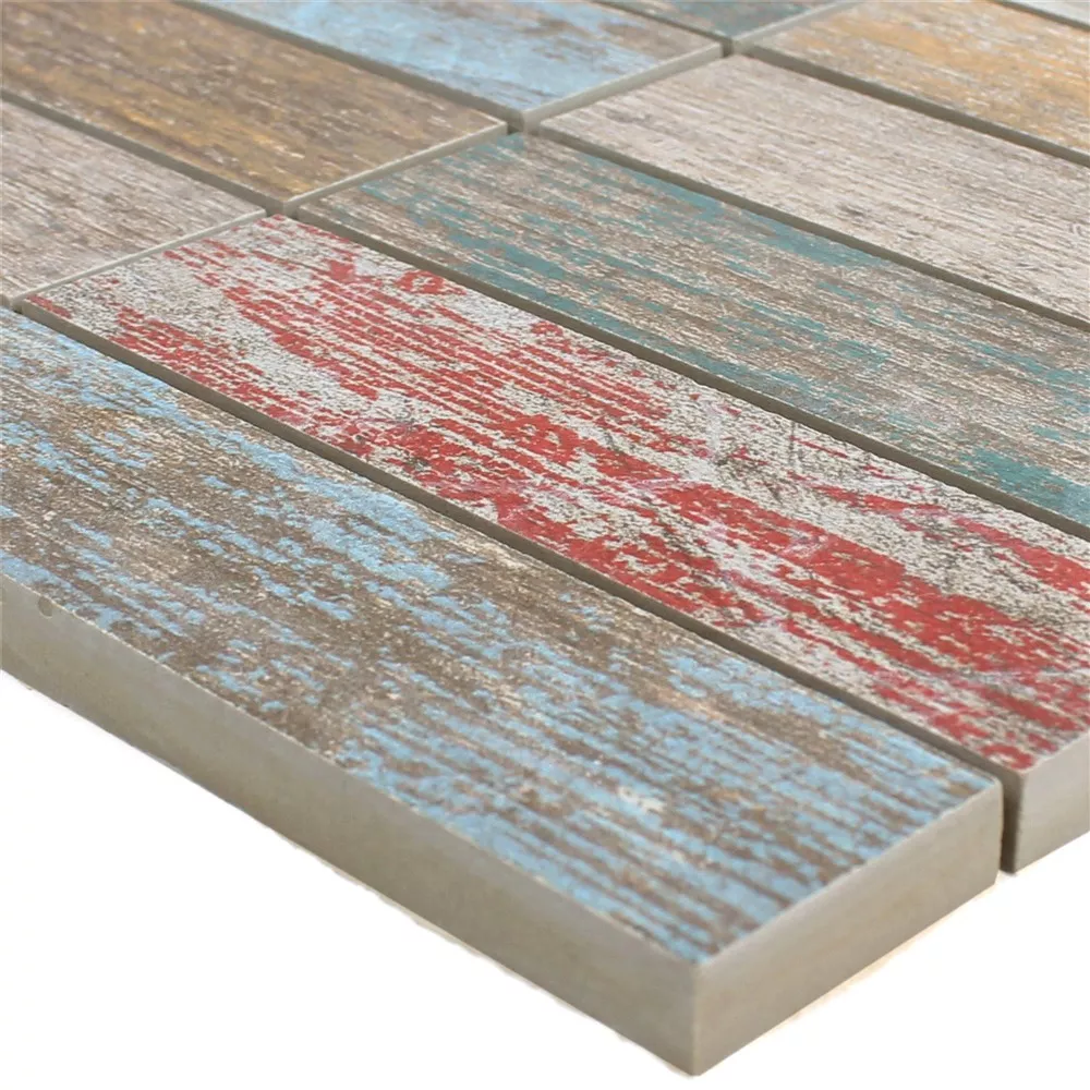 Keramiek Mozaïek Tegels Concerto Kleurrijk Brick R10/B