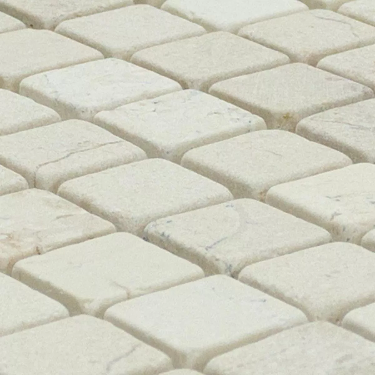 Natuursteen Mozaïek Marmer Vito Beige Wit